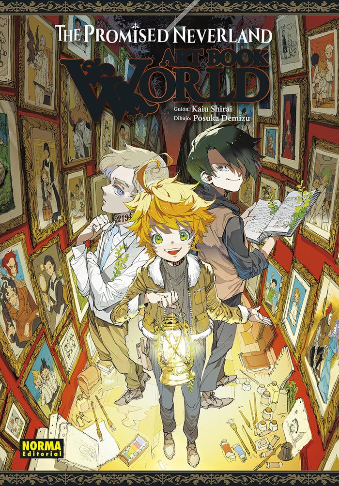 THE PROMISED NEVERLAND ARTBOOK WORLD Manga