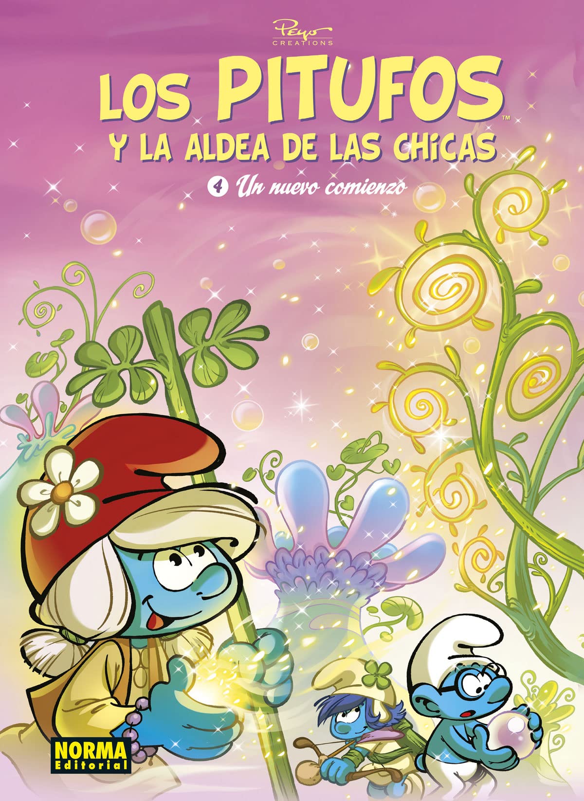 LOS PITUFOS Y LA ALDEA DE LAS CHICAS 4. UN NUEVO COMIENZO book
