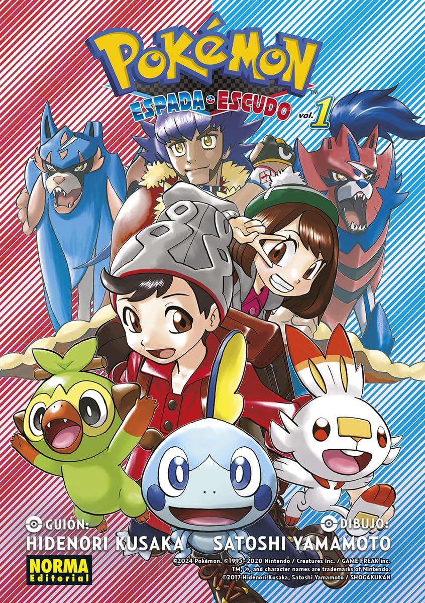 POKEMON ESPADA Y ESCUDO 01 book