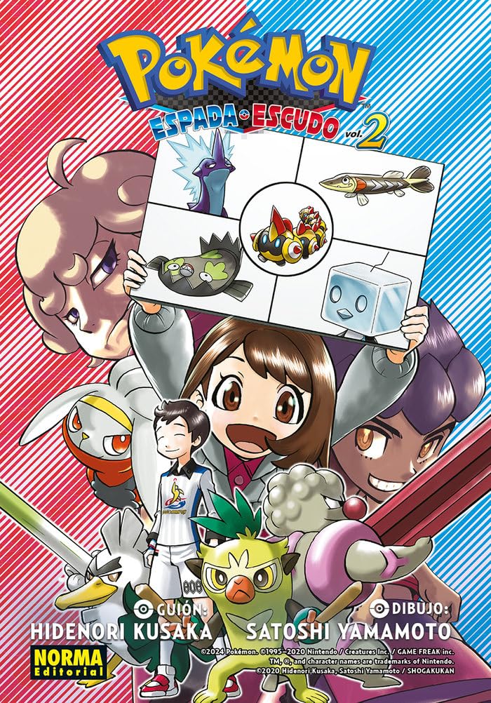 POKEMON ESPADA Y ESCUDO 02 Manga