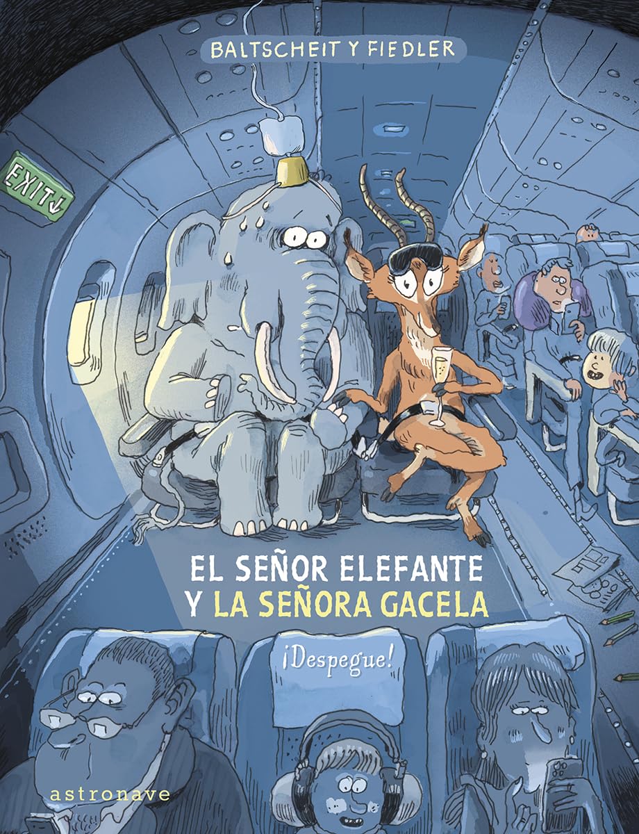 EL SEÑOR ELEFANTE Y LA SEÑORA GACELA. ¡DESPEGUE! Manga