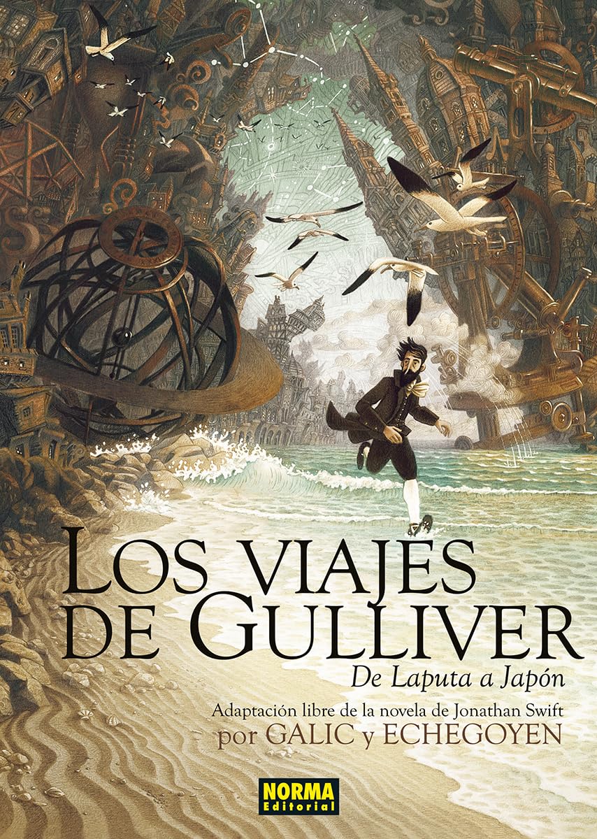 LOS VIAJES DE GULLIVER. DE LAPUTA A JAPON Manga