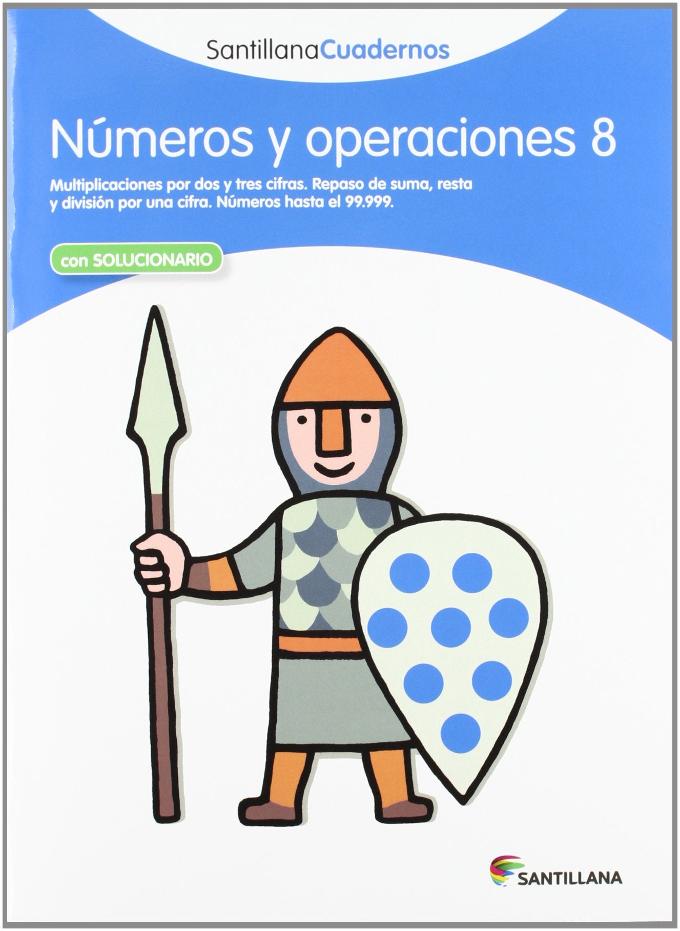NÚMEROS Y OPERACIONES 8 SANTILLANA CUADERNOS Non-fiction