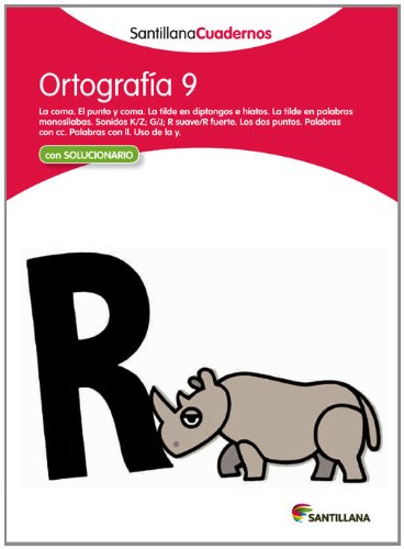 ORTOGRAFIA 9 SANTILLANA CUADERNOS: Ortografia Pauta 9 Foreign Languages ​​& Dictionaries