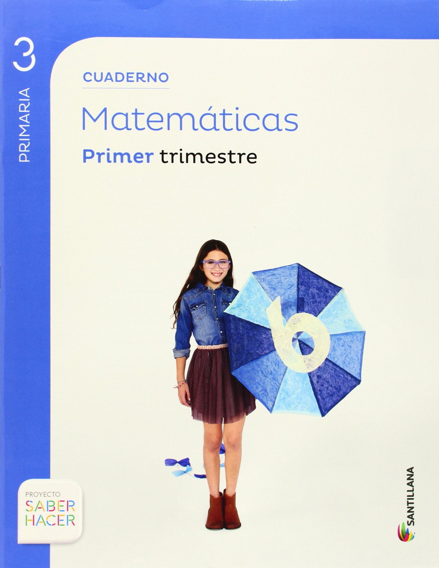 CUADERNO MATEMATICAS 3 PRIMARIA 1 TRIM SABER HACER book