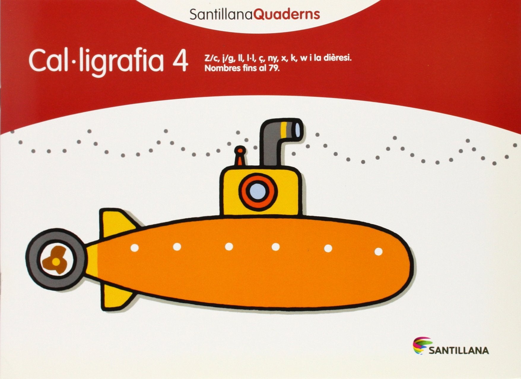 CAL.LIGRAFIA 4 SANTILLANA QUADERNS Non-fiction
