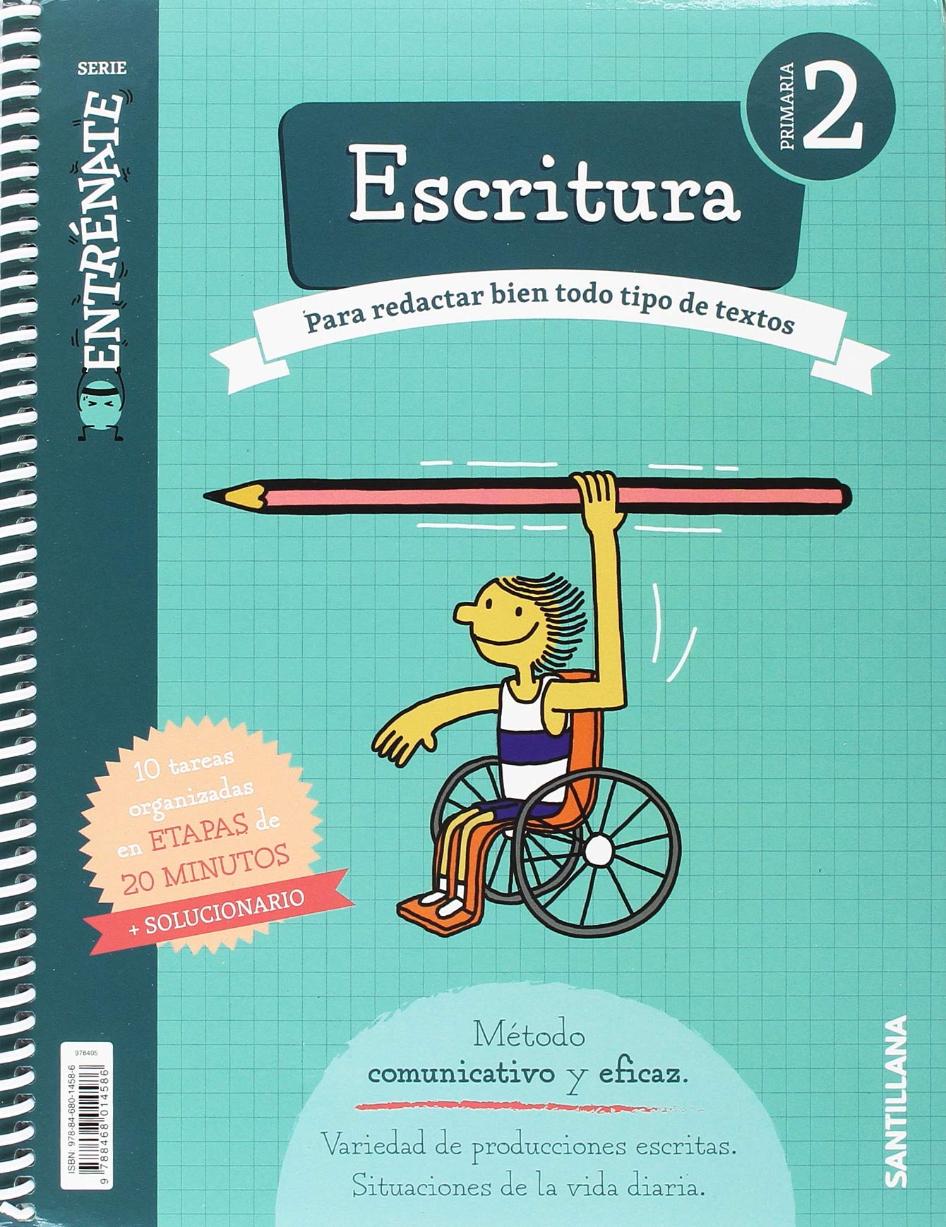 CUADERNO ESCRITURA SERIE ENTRENATE 2 PRIMARIA Non-fiction