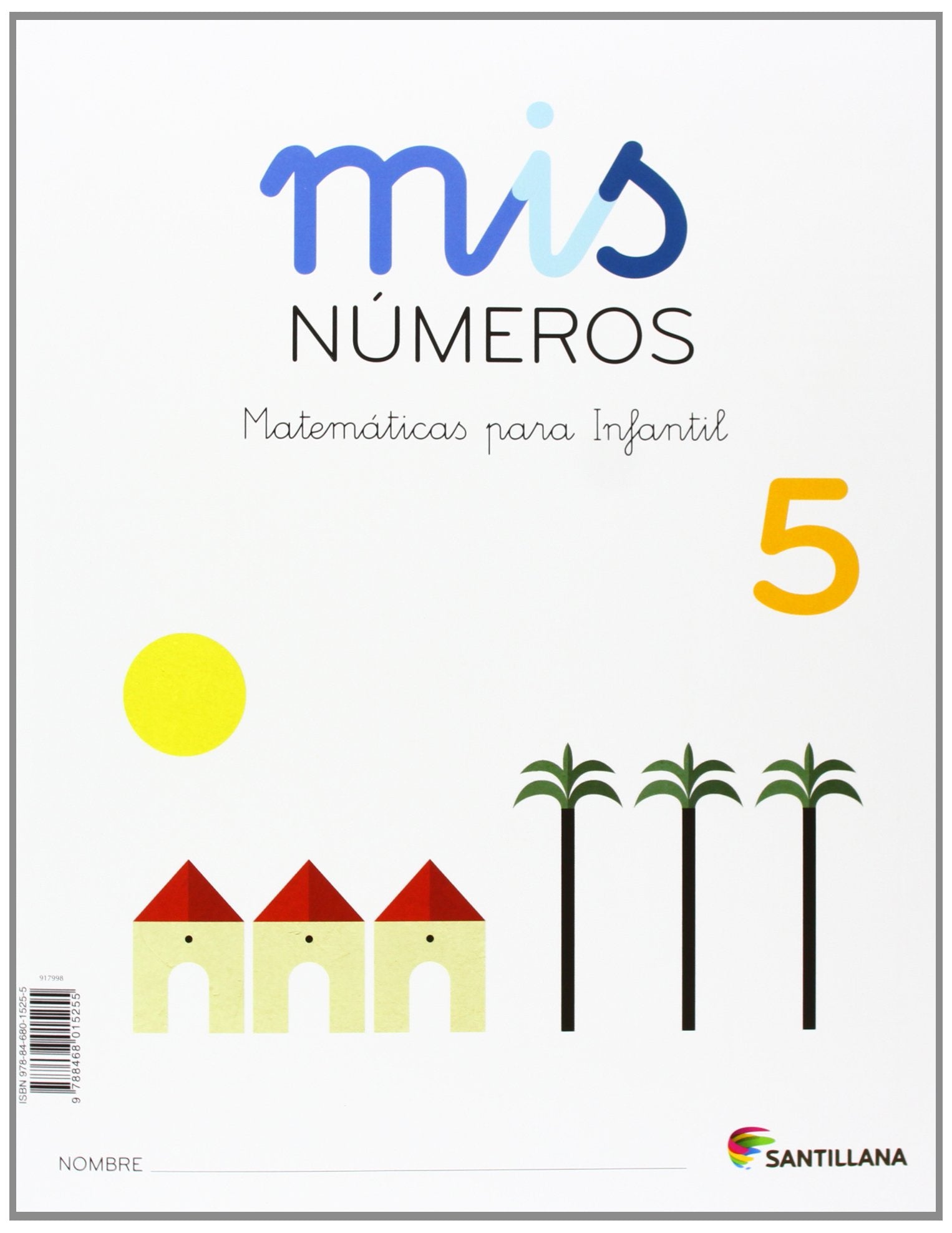 Mis números 5, Educación Infantil Non-fiction books for kids