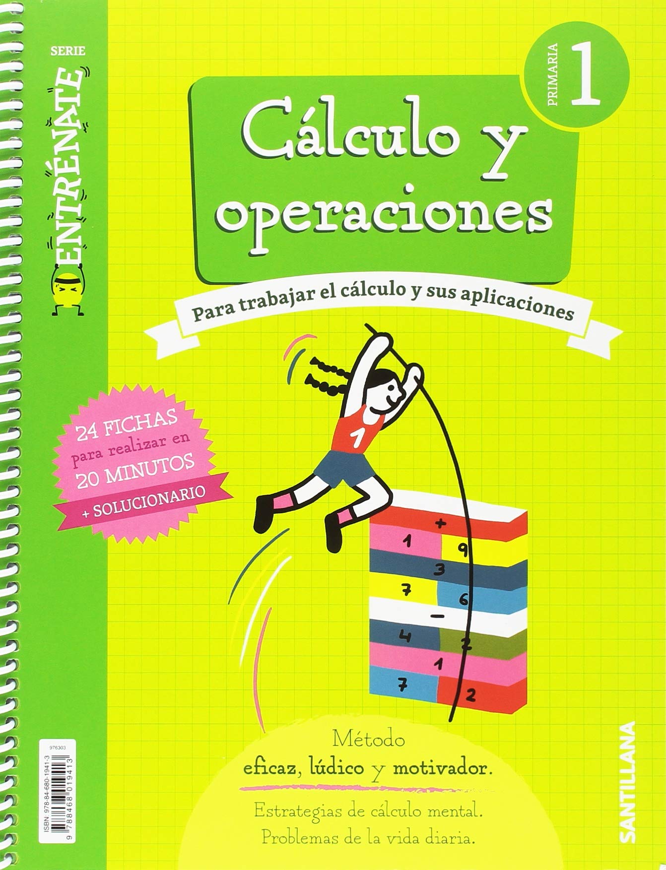 CUADERNO CALCULO SERIE ENTRENATE 1 PRIMARIA Foreign Languages ​​& Dictionaries