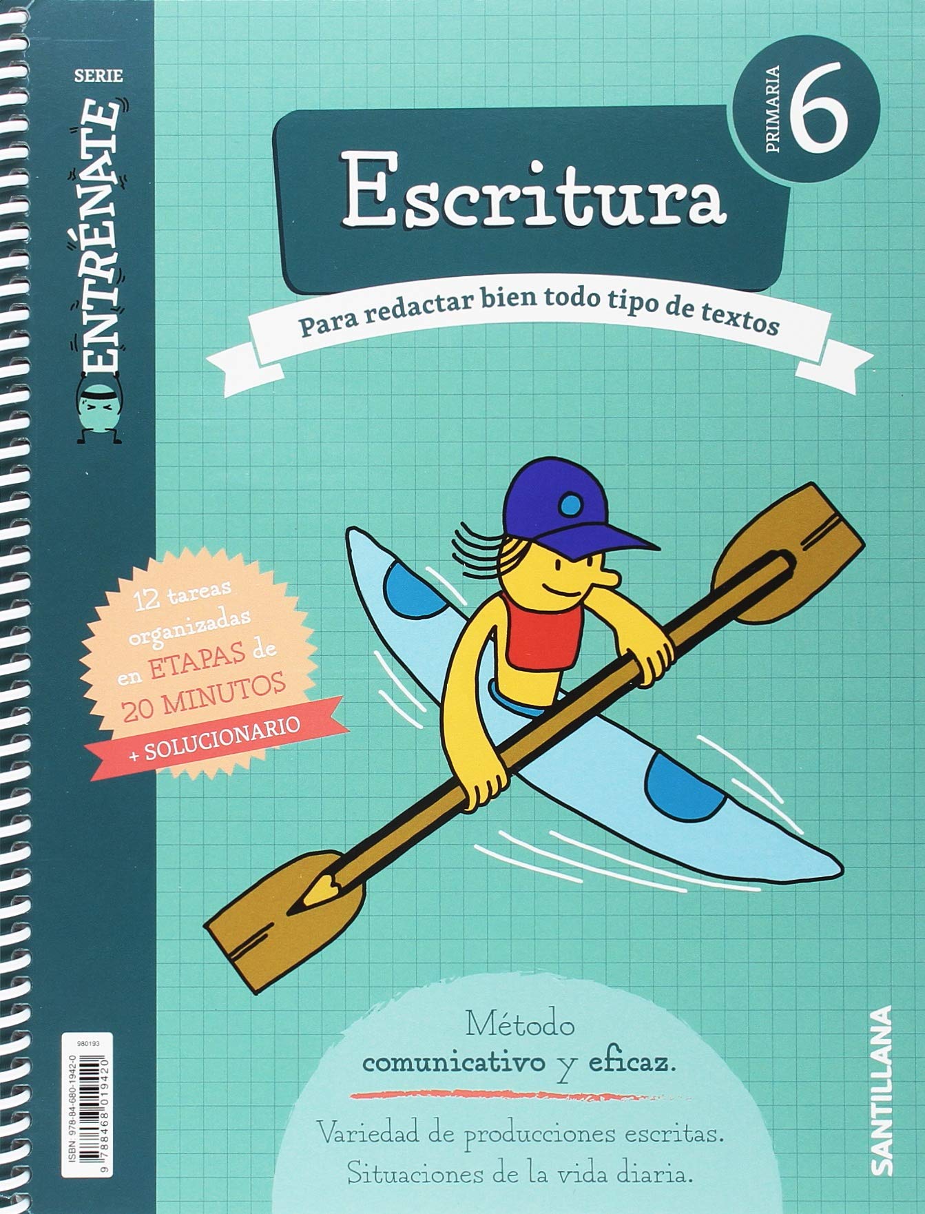 CUADERNO ESCRITURA SERIE ENTRENATE 6 PRIMARIA Non-fiction