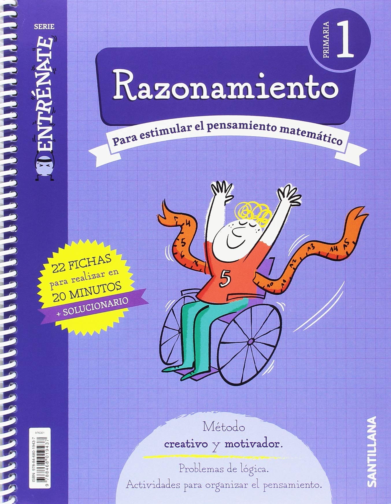 CUADERNO RAZONAMIENTO SERIE ENTRENATE 1 PRIMARIA Foreign Languages ​​& Dictionaries