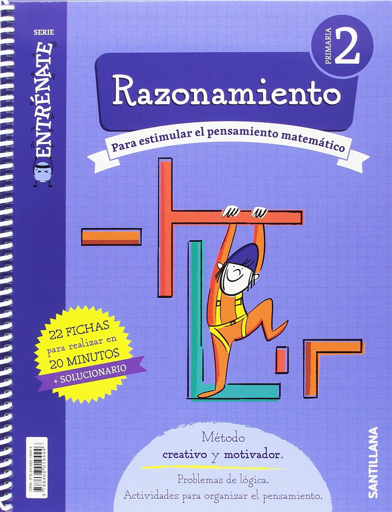 CUADERNO RAZONAMIENTO SERIE ENTRENATE 2 PRIMARIA Foreign Languages ​​& Dictionaries