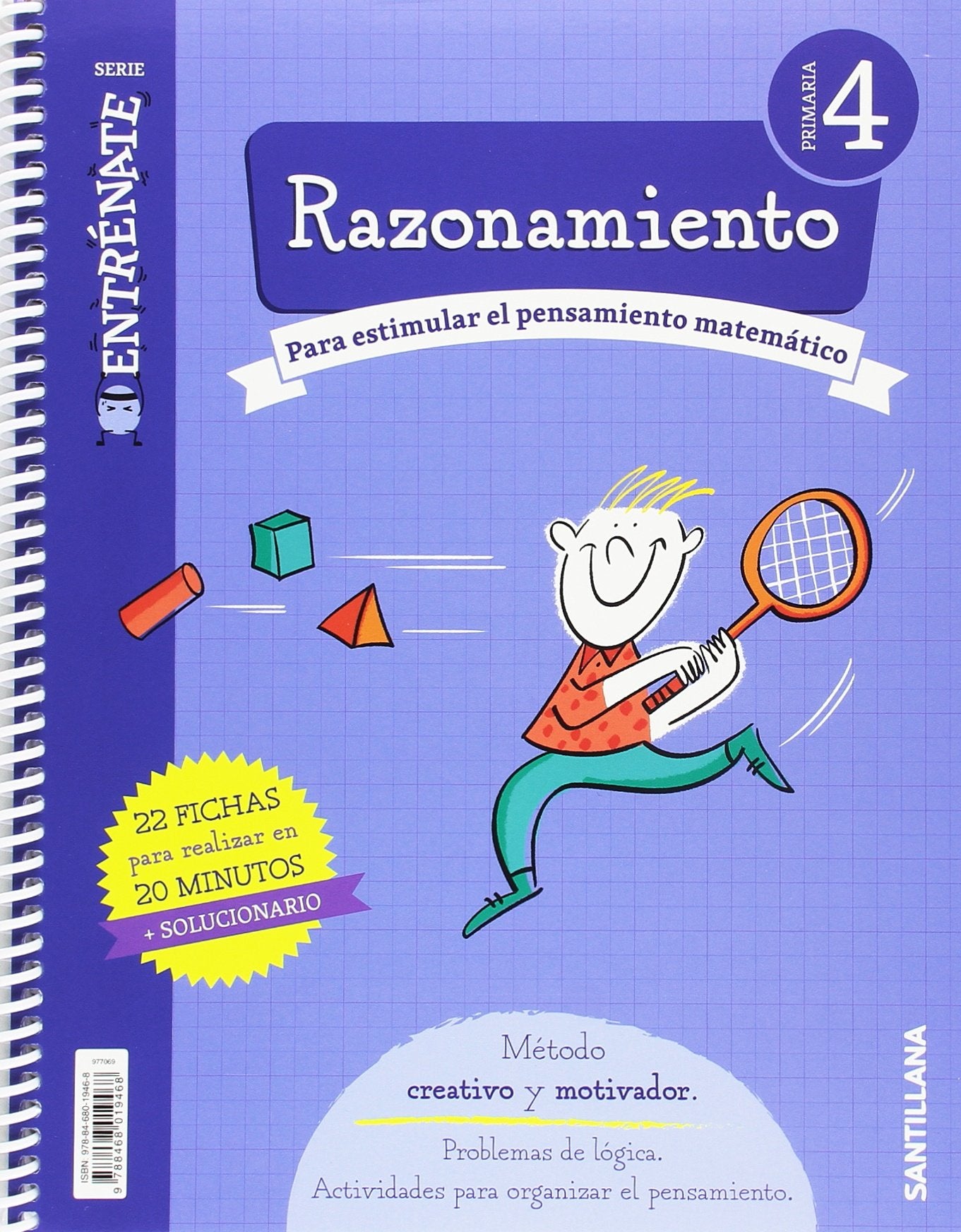 Cuaderno razonamiento 4 Primaria book