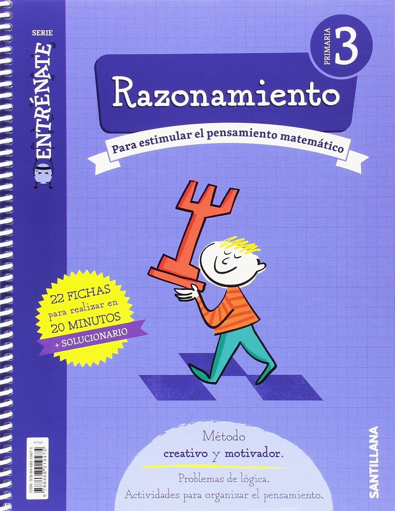 CUADERNO RAZONAMIENTO SERIE ENTRENATE 3 PRIMARIA Foreign Languages ​​& Dictionaries