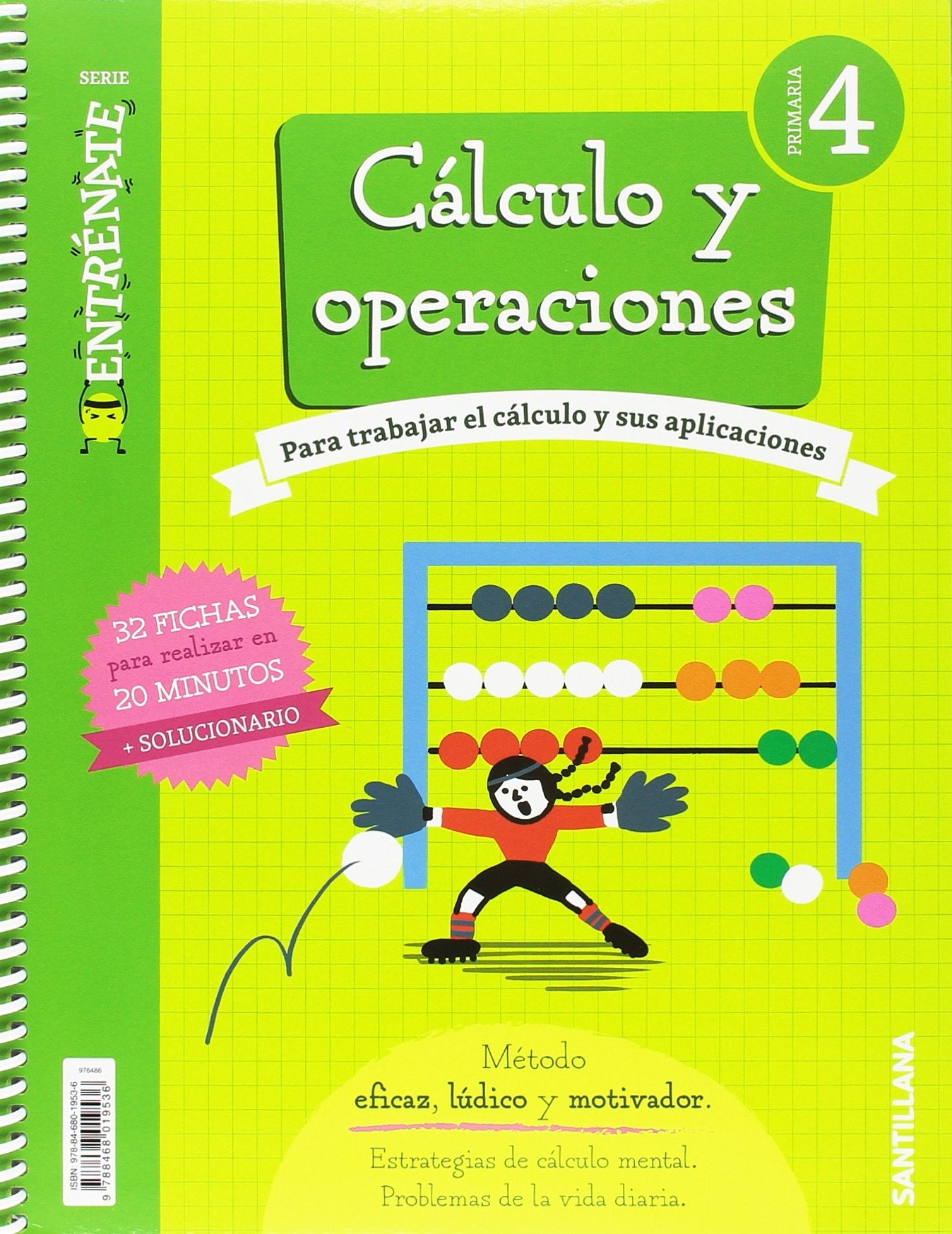 CUADERNO CALCULO SERIE ENTRENATE 4 PRIMARIA Foreign Languages ​​& Dictionaries