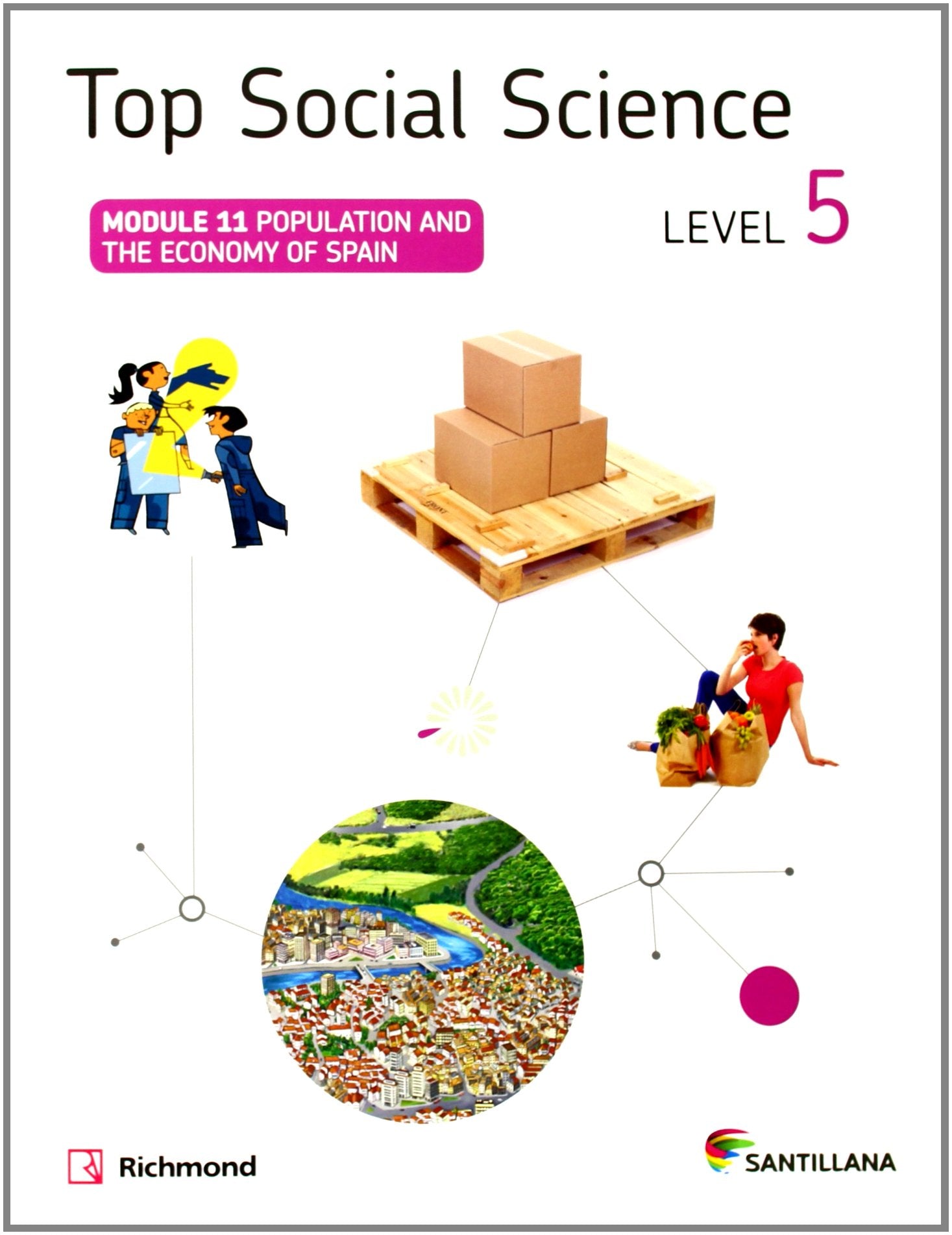 TOP SOCIAL SCIENCE 5 POPULATION AND THE ECONOMY OF SPAIN book