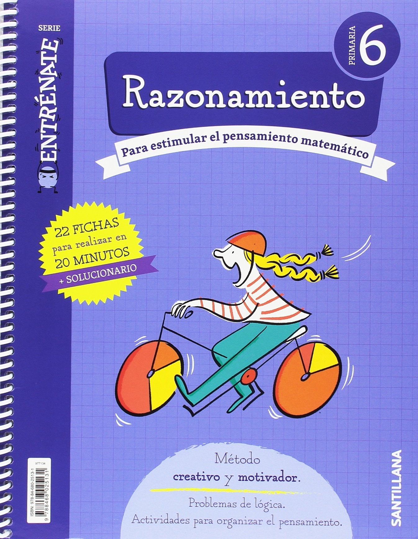 CUADERNO RAZONAMIENTO SERIE ENTRENATE 6 PRIMARIA Non-fiction