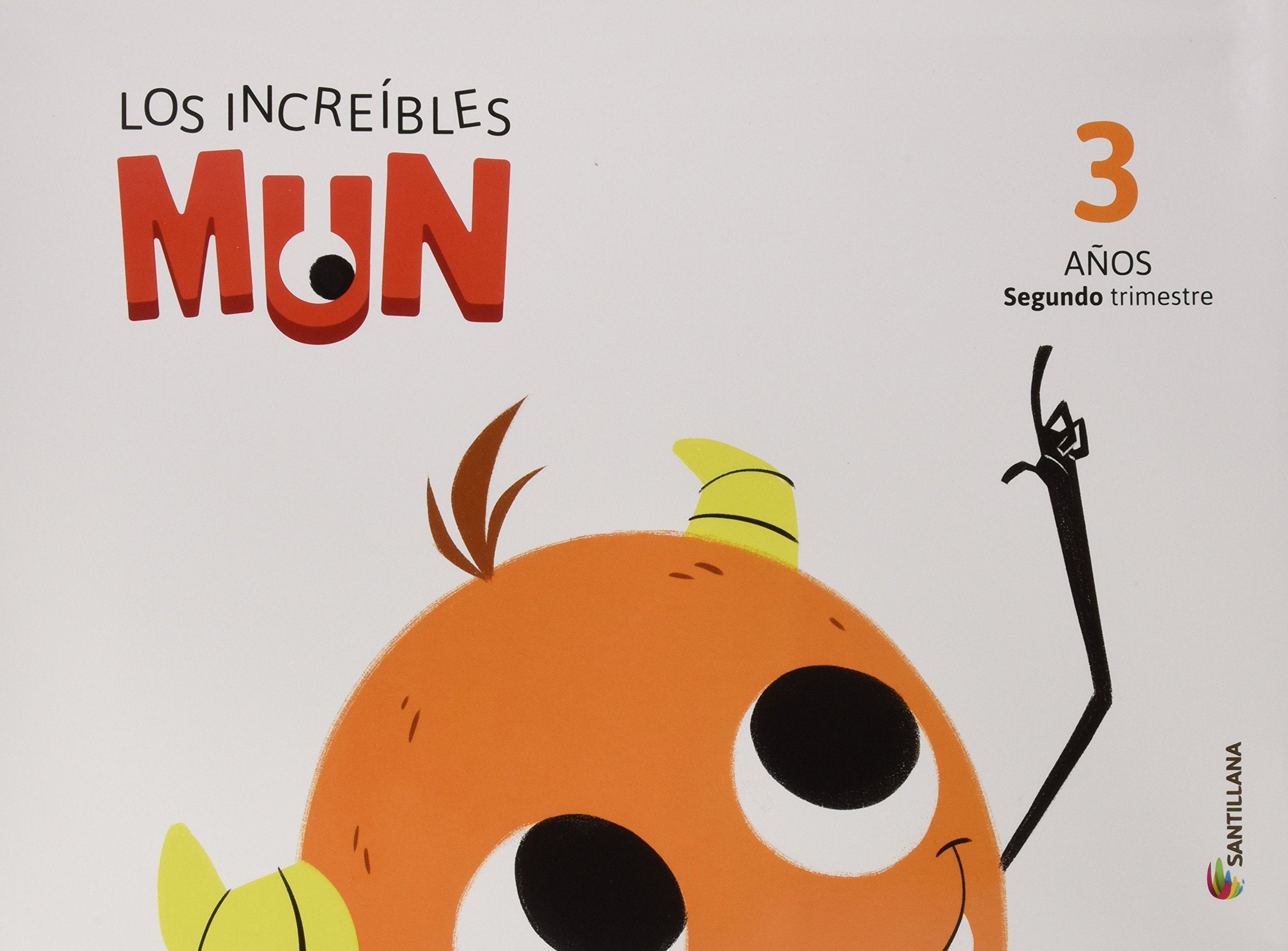 Los increibles MUN, carpeta 3 anos - 2 trimestre book