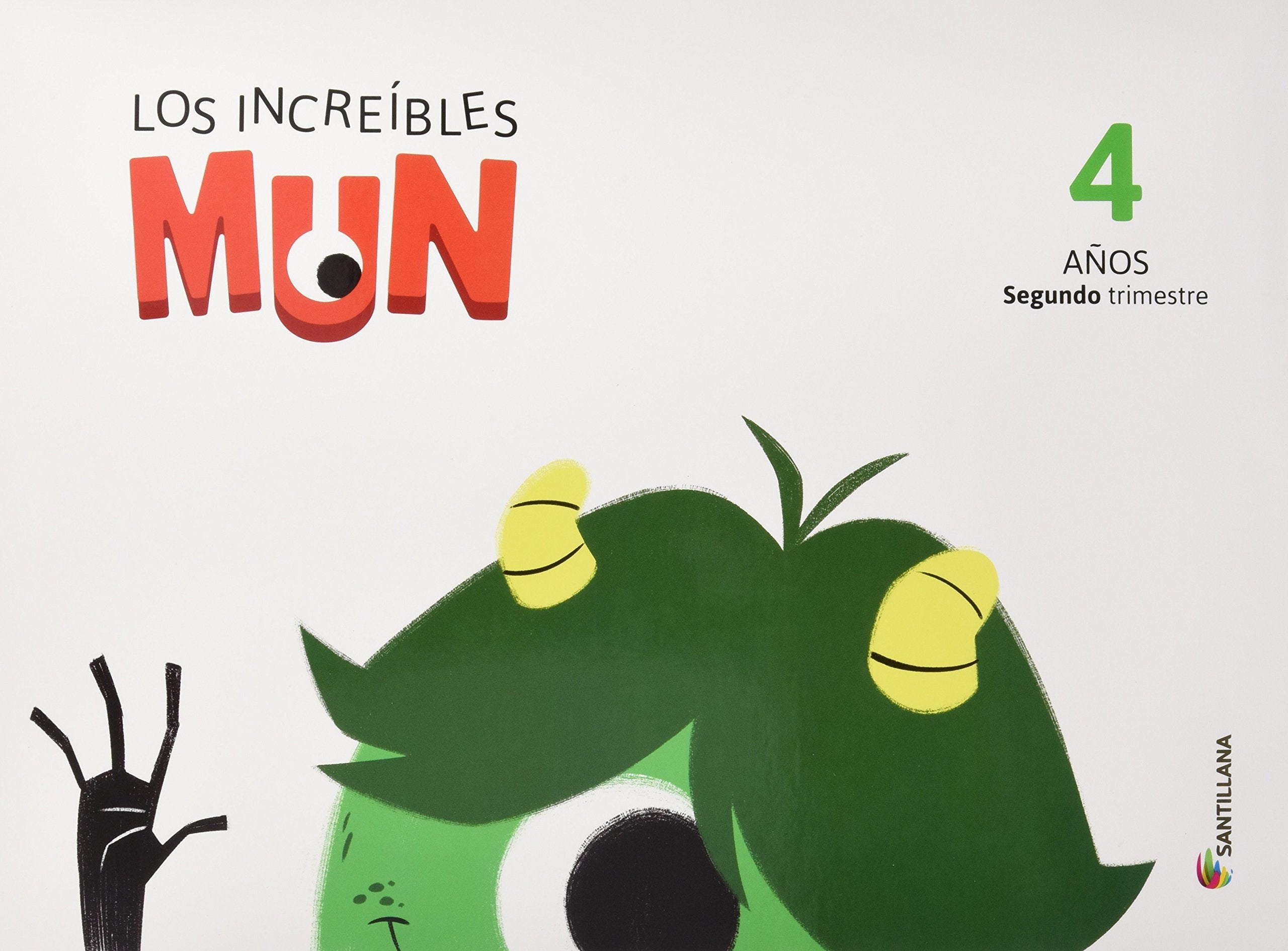 Los increibles MUN, carpeta 4 anos - 2 trimestre book