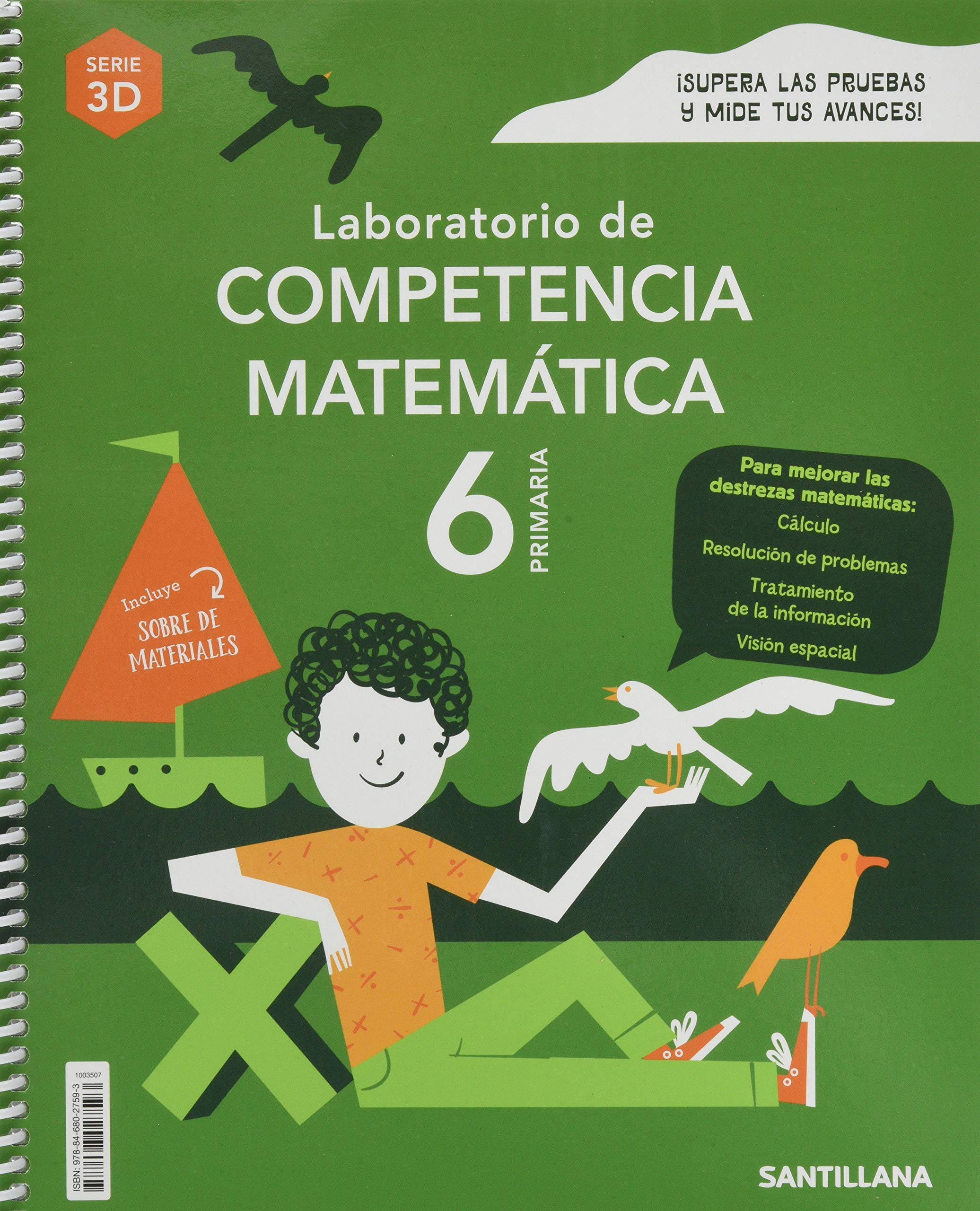 LABORATORIO DE COMPETENCIA MATEMATICA SERIE 3D 6 PRIMARIA book