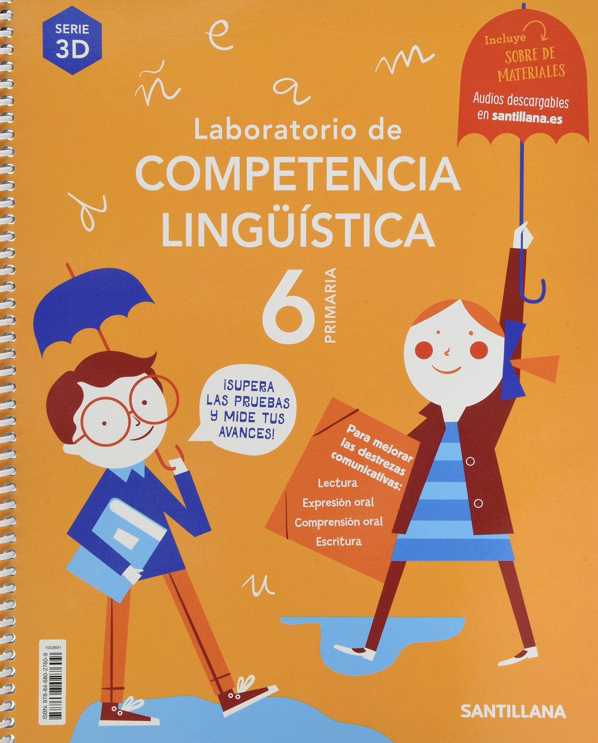 LABORATORIO DE COMPETENCIA LINGUISTICA SERIE 3D 6 PRIMARIA book
