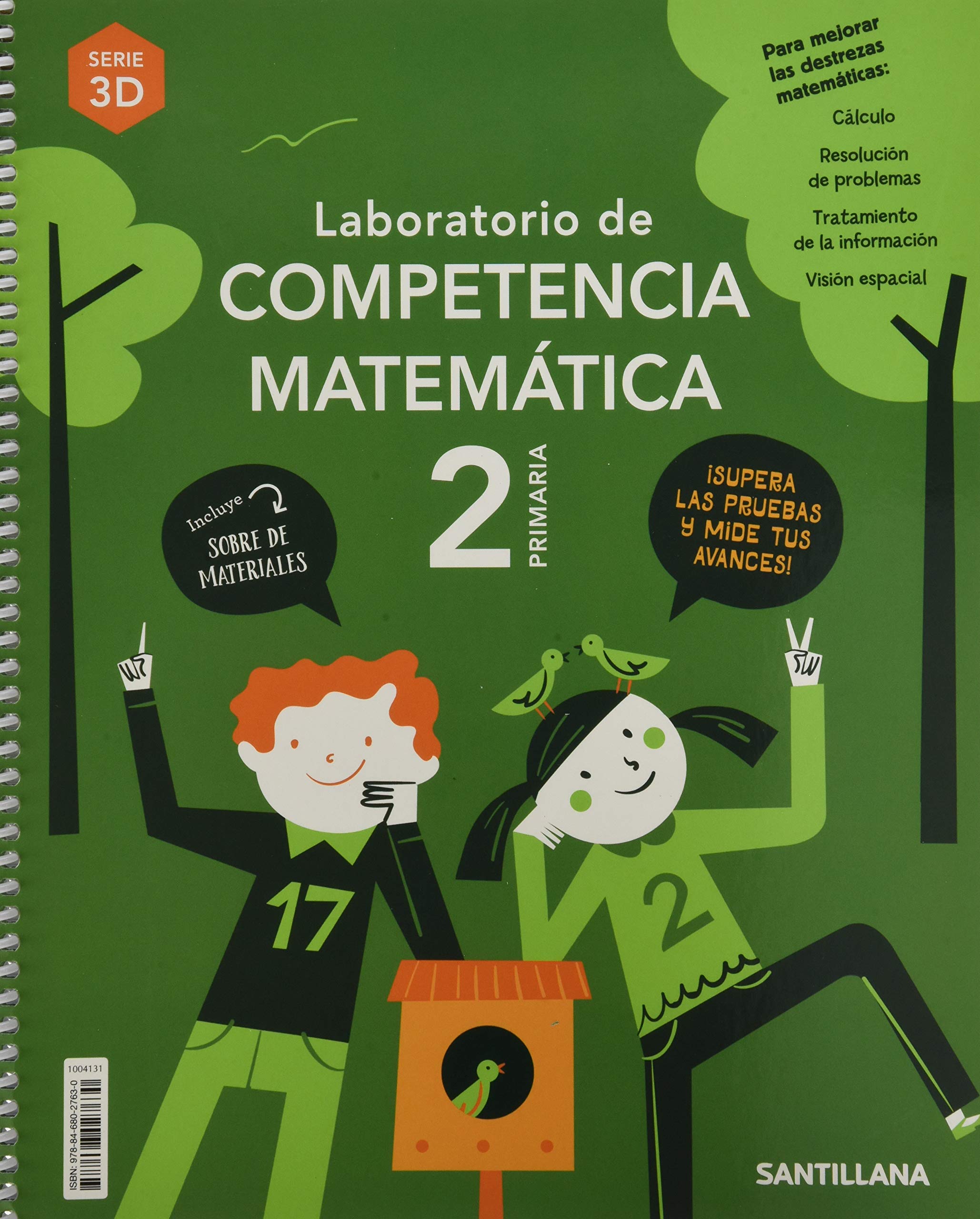 LABORATORIO DE COMPETENCIA MATEMATICA SERIE 3D 2 PRIMARIA Non-fiction