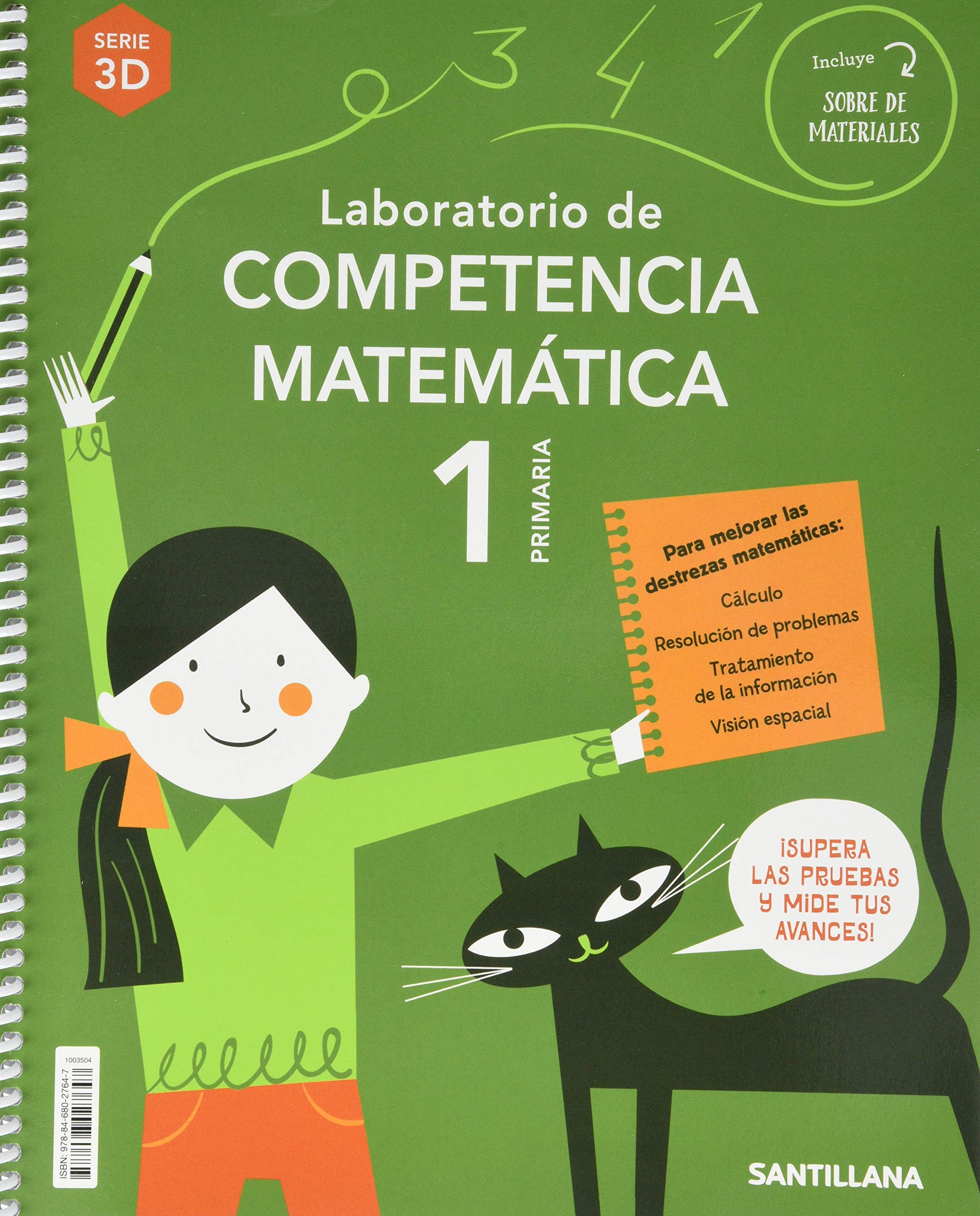 LABORATORIO DE COMPETENCIA MATEMATICA SERIE 3D 1 PRIMARIA book