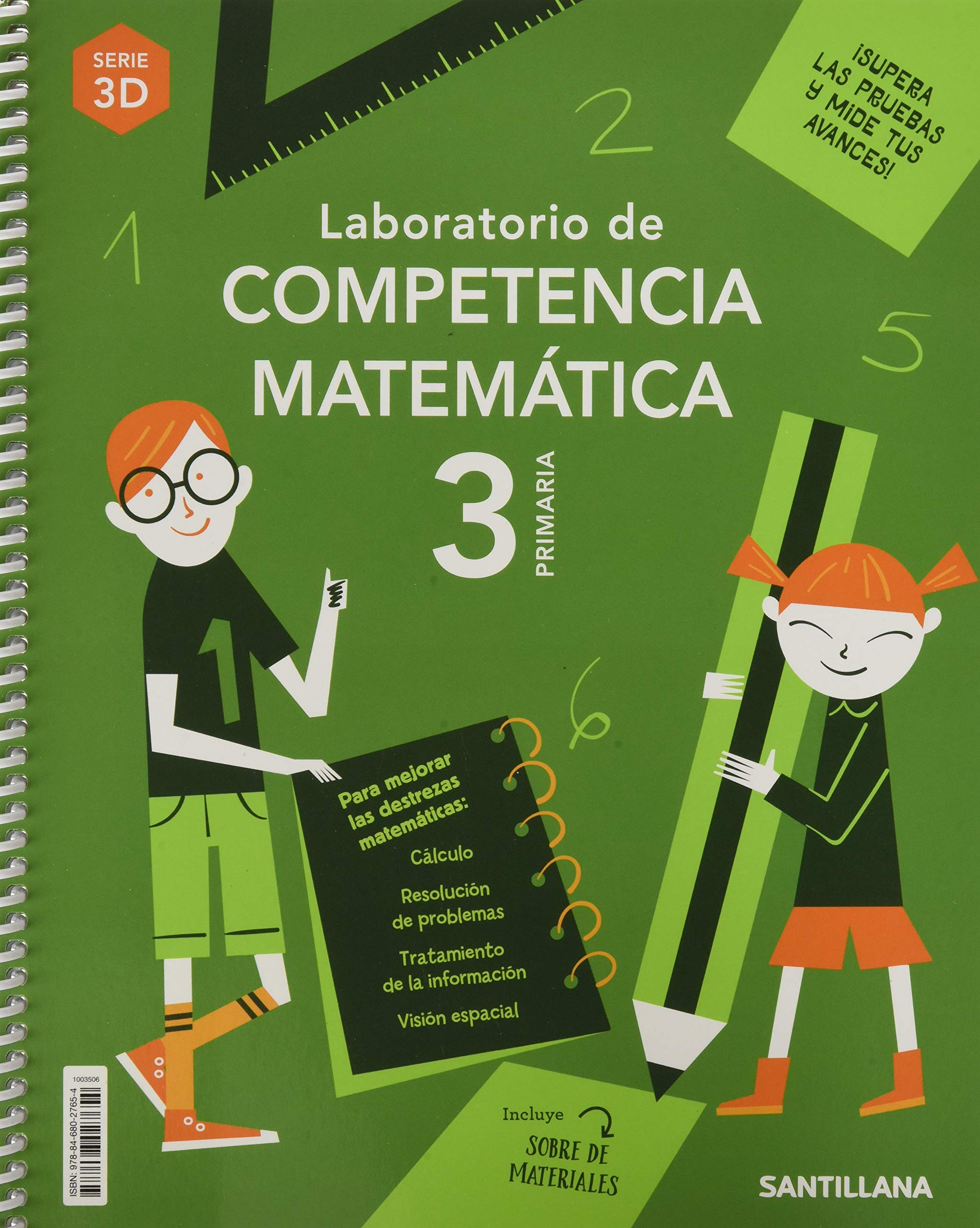 LABORATORIO DE COMPETENCIA MATEMATICA SERIE 3D 3 PRIMARIA book