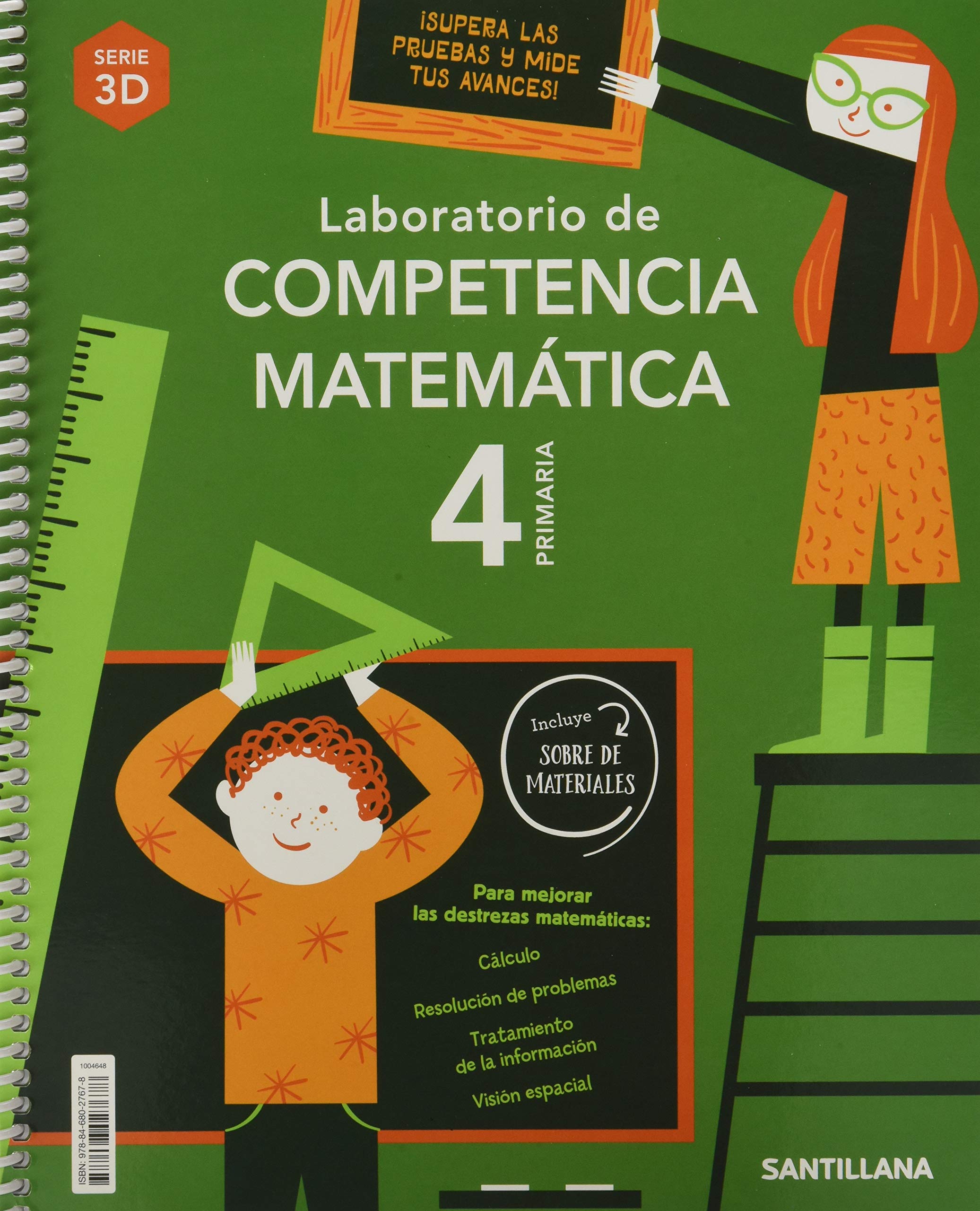 LABORATORIO DE COMPETENCIA MATEMATICA SERIE 3D 4 PRIMARIA book