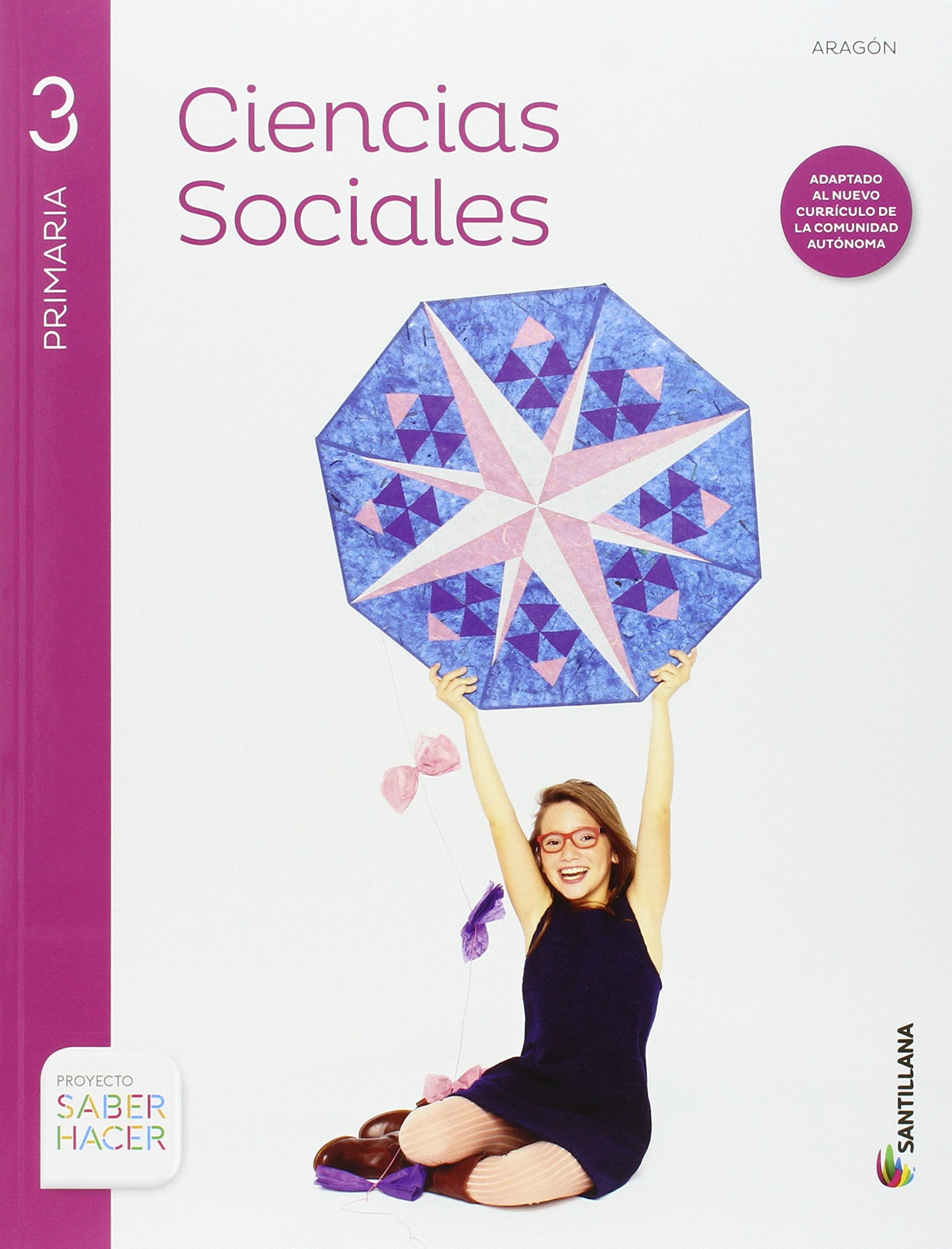 CIENCIAS SOCIALES + ATLAS 3 PRIMARIA ARAGON Non-fiction