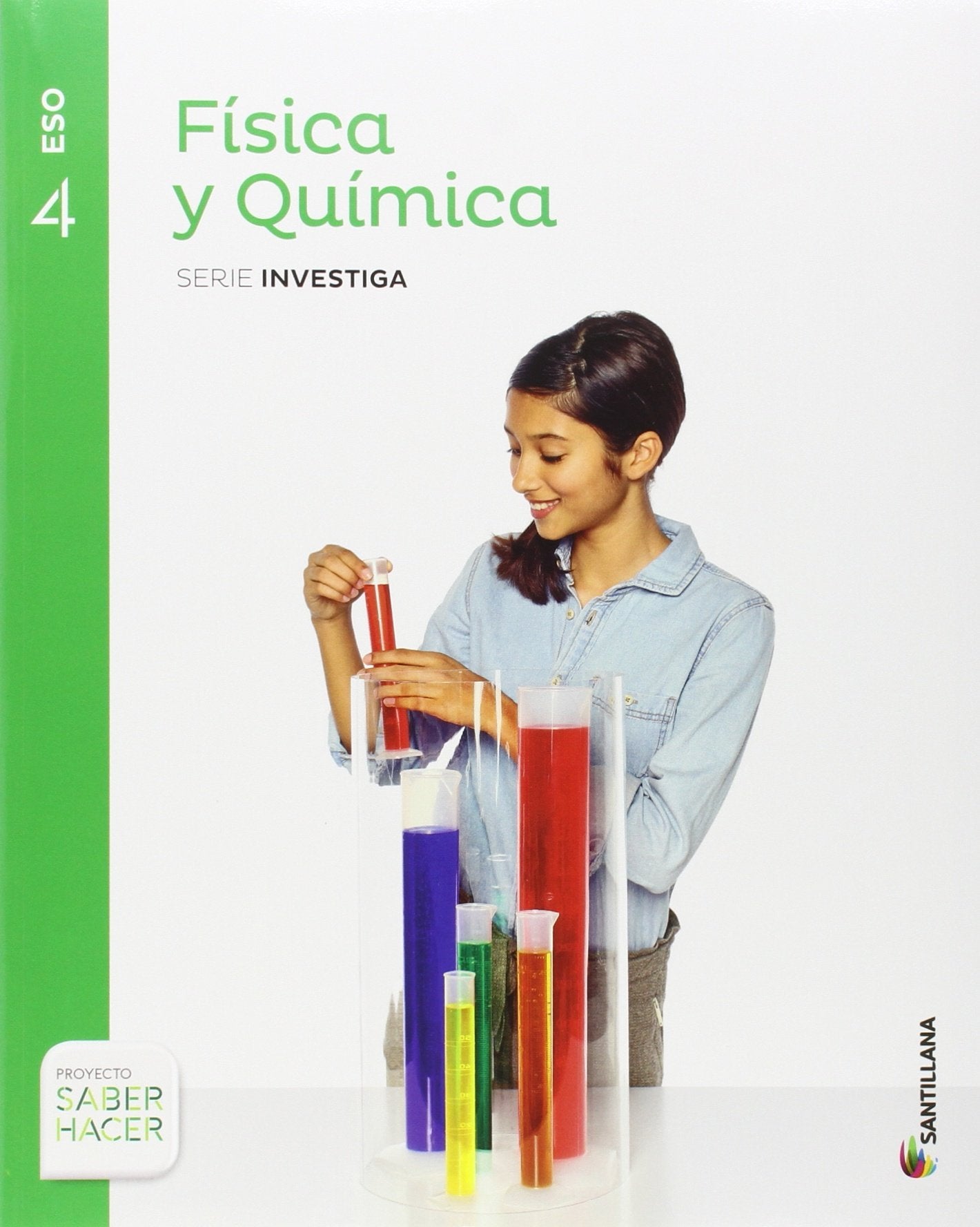 Alumno física y química serie investiga 4 ESO saber hacer book