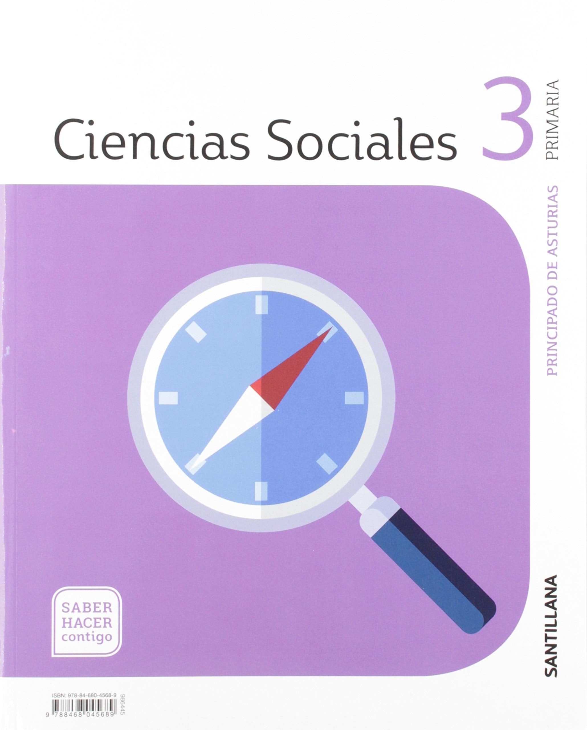 CIENCIAS SOCIALES ASTURIAS 3 PRIMARIA SABER HACER CONTIGO SANTILLANA book