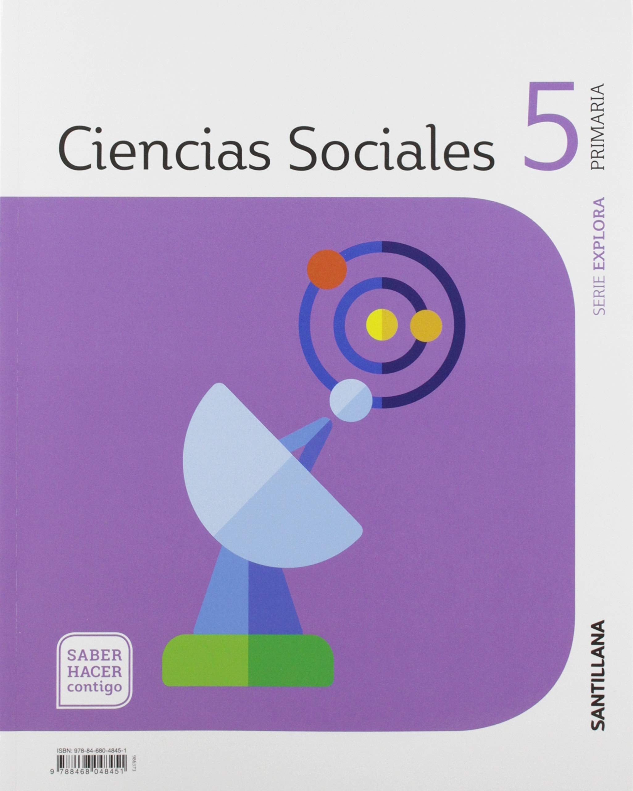 CIENCIAS SOCIALES CEUTA-MELILLA 5 PRIMARIA SABER HACER CONTIGO SANTILLANA Non-fiction