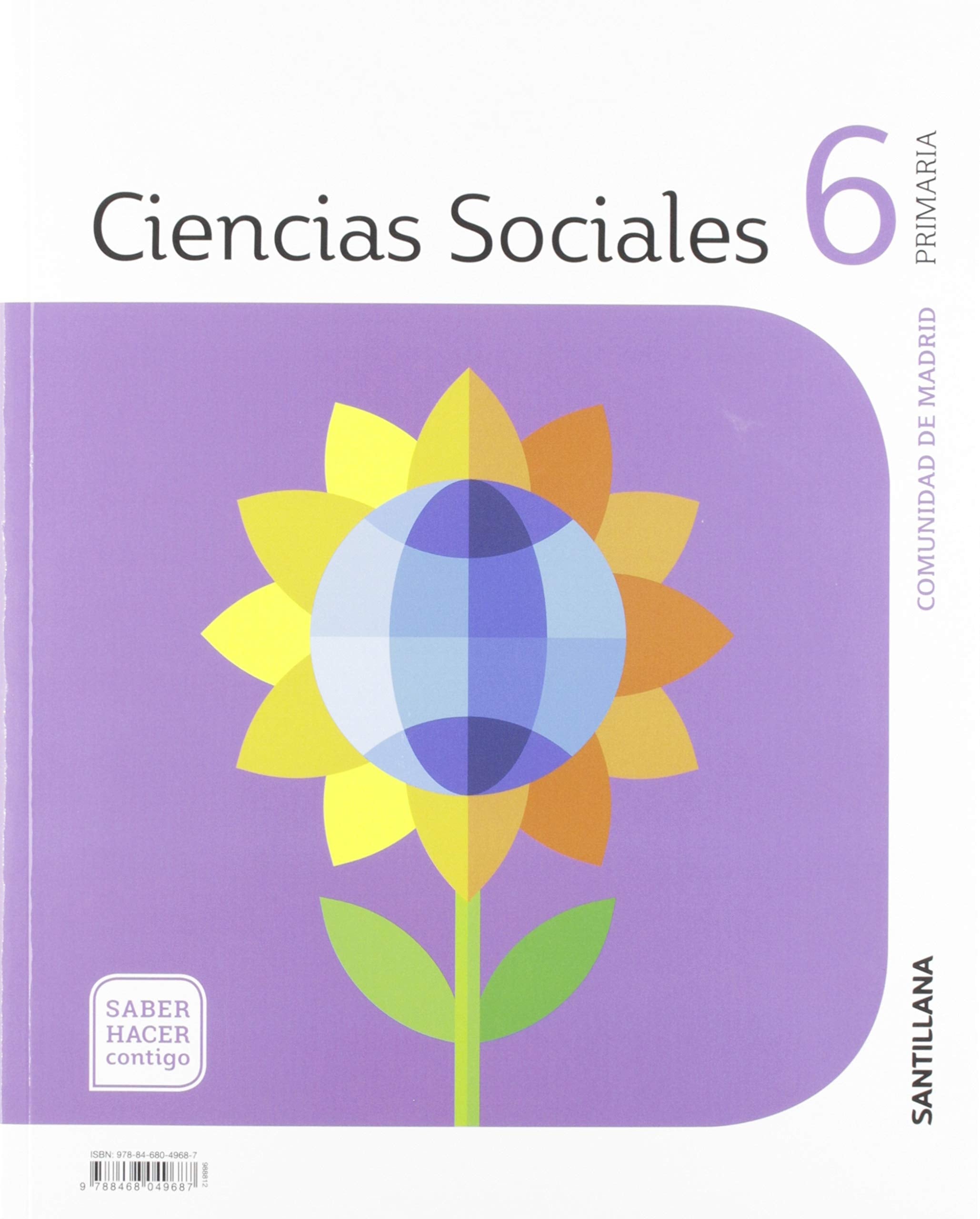 CIENCIAS SOCIALES MADRID 6 PRIMARIA SABER HACER CONTIGO SANTILLANA Non-fiction