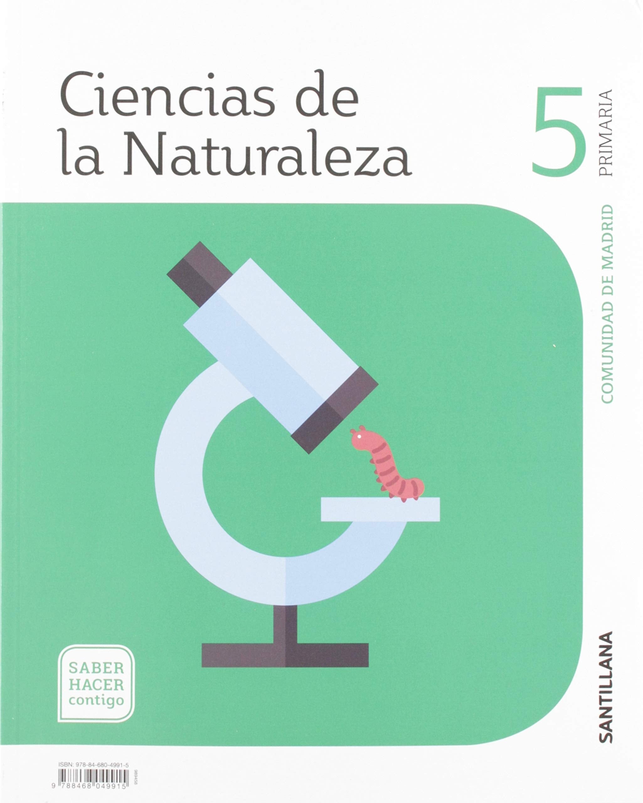 CIENCIAS DE LA NATURALEZA 5 PRIMARIA SABER HACER CONTIGO Books
