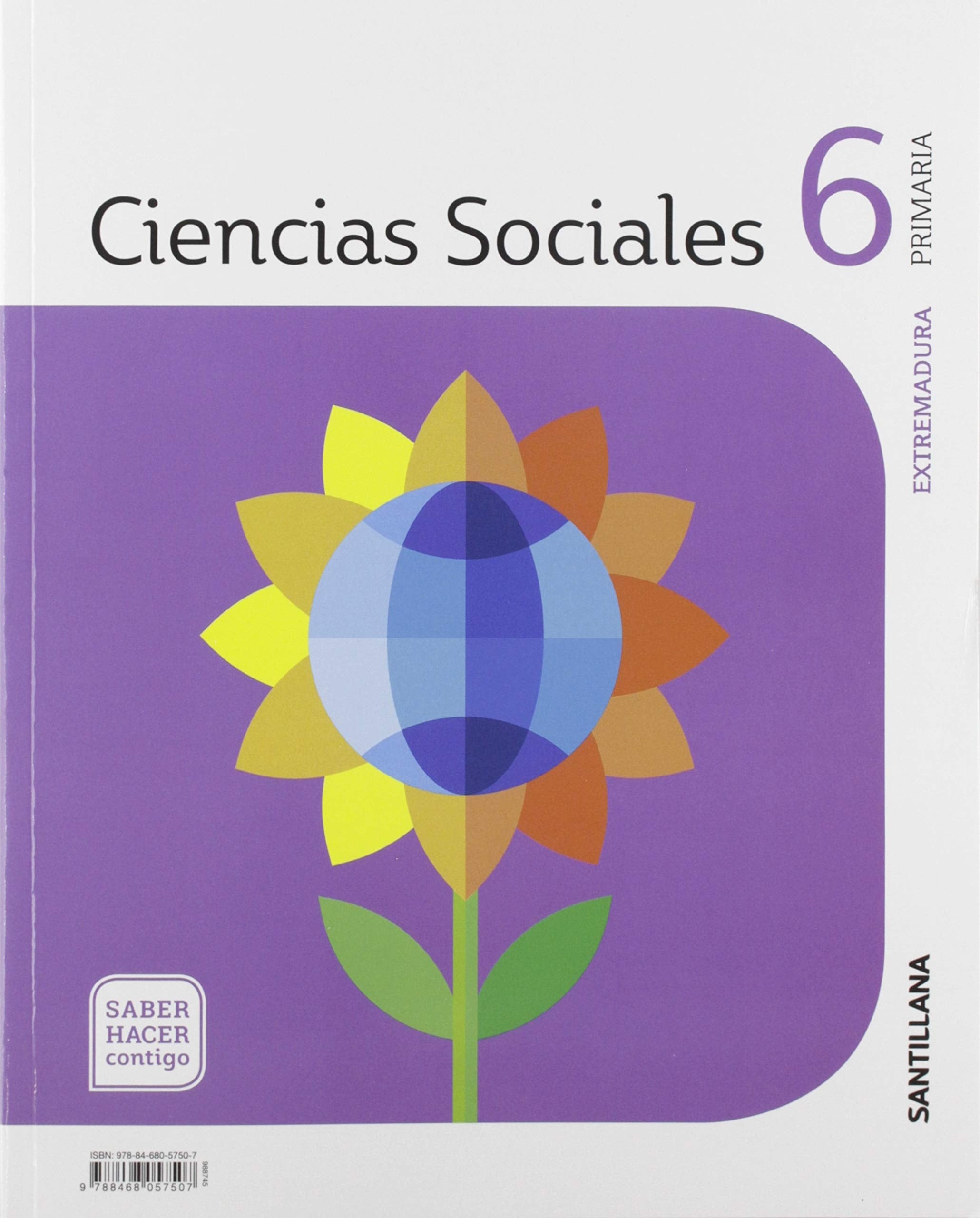 CIENCIAS SOCIALES EXTREMADURA 6 PRIMARIA SABER HACER CONTIGO SANTILLANA Non-fiction