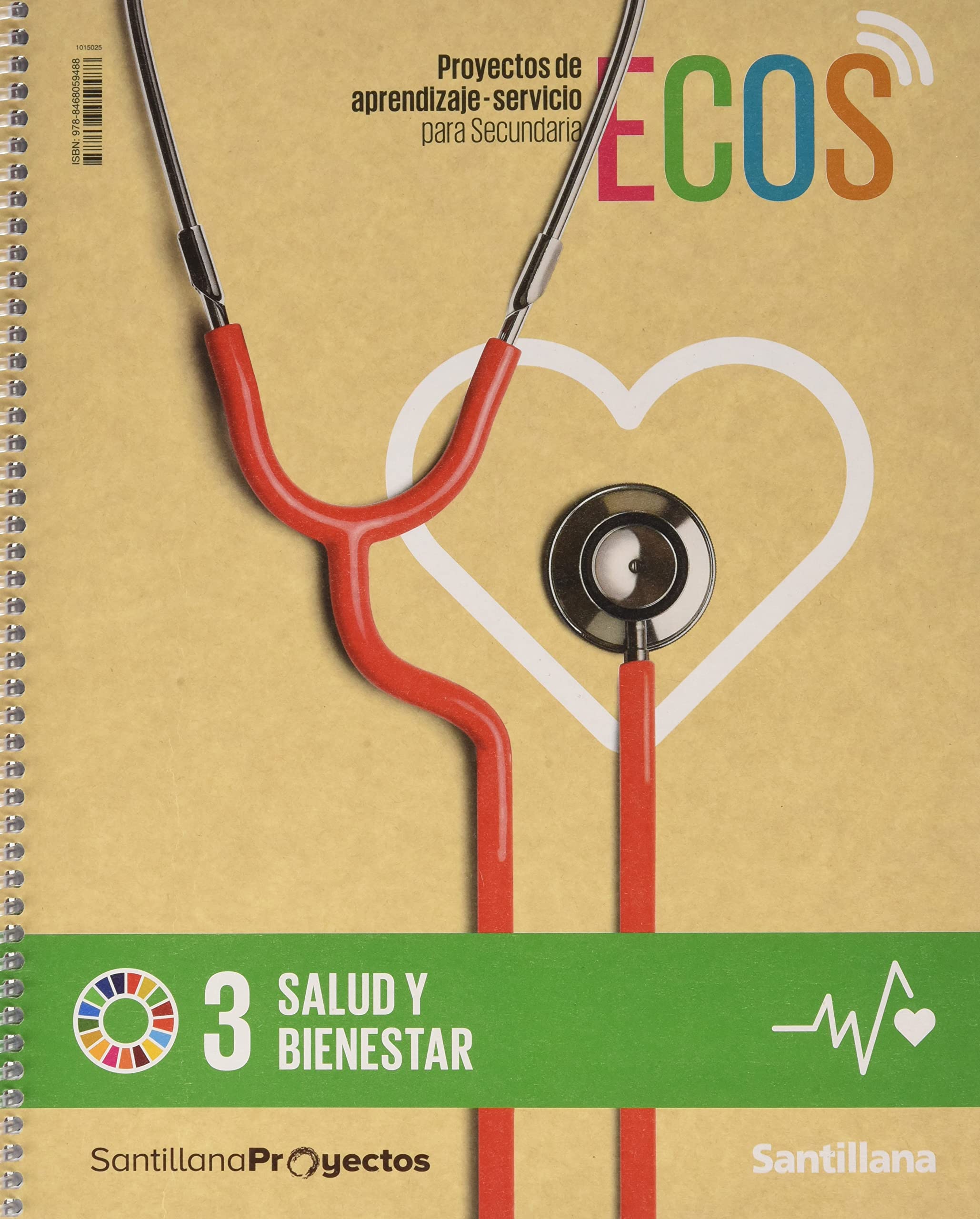 PROYECTOS DE APRENDIZAJE-SERVICIO PARA SECUNDARIA ECOS 3 SALUD Y BIENESTAR Non-fiction
