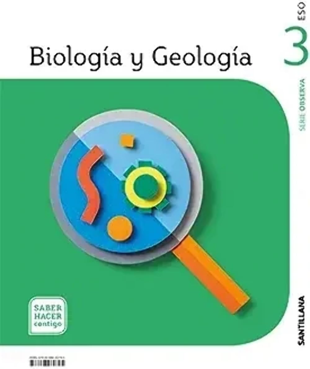 BIOLOGIA Y GEOLOGIA SERIE OBSERVA 3 ESO SABER HACER CONTIGO book