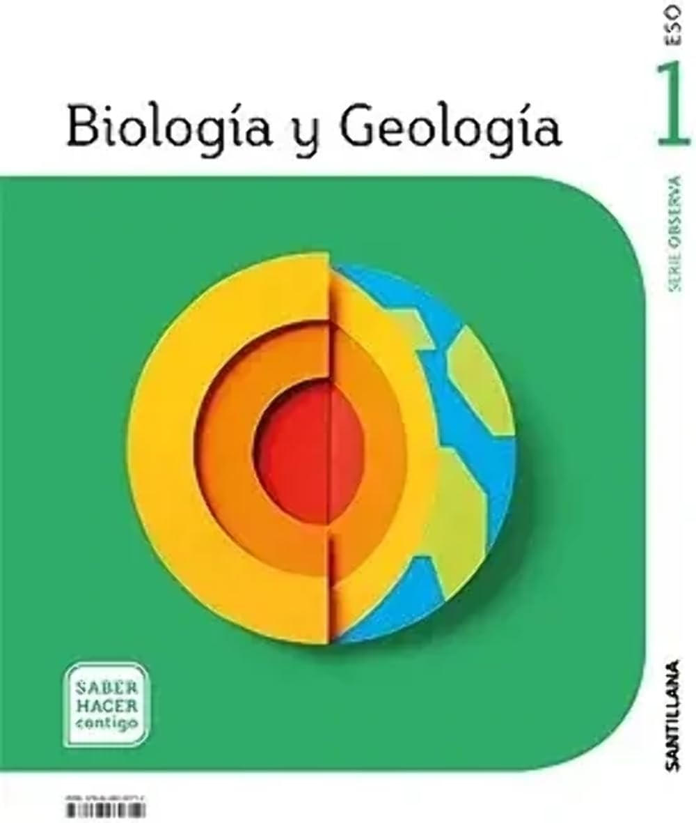 BIOLOGIA Y GEOLOGIA SERIE OBSERVA 1 ESO SABER HACER CONTIGO Non-fiction