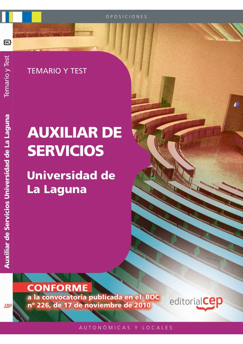 Auxiliares de servicios de la Universidad de La Laguna. Temario y test (Colección 1585) Law
