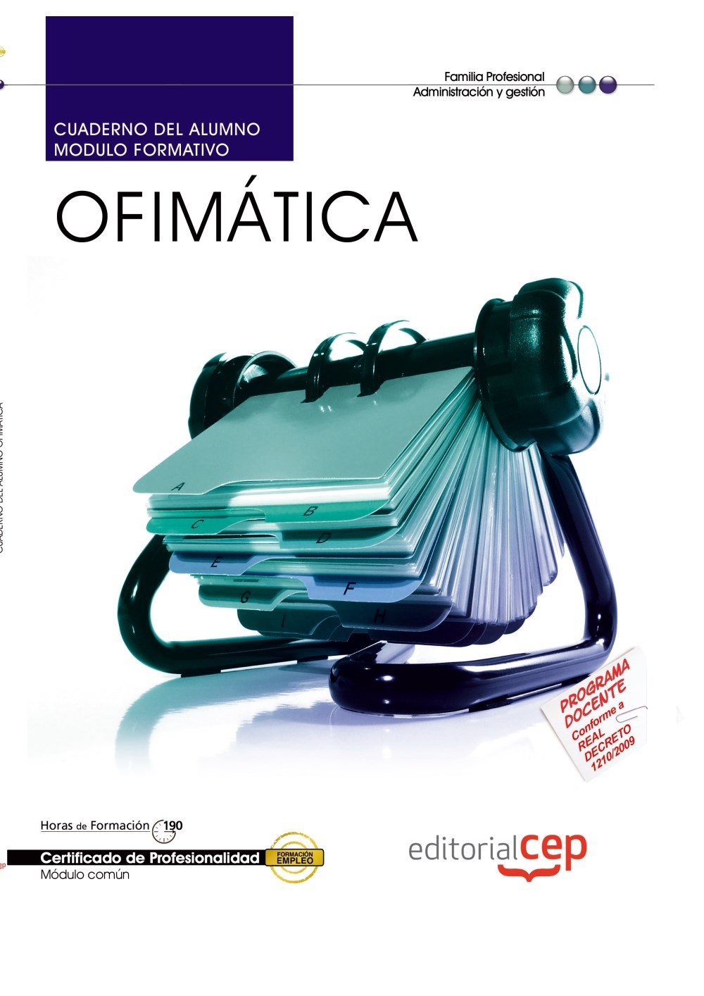Ofimática. Certificados de profesionalidad Study Guides