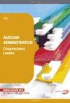Auxiliar Administrativo de Corporaciones Locales. Test Education & Training
