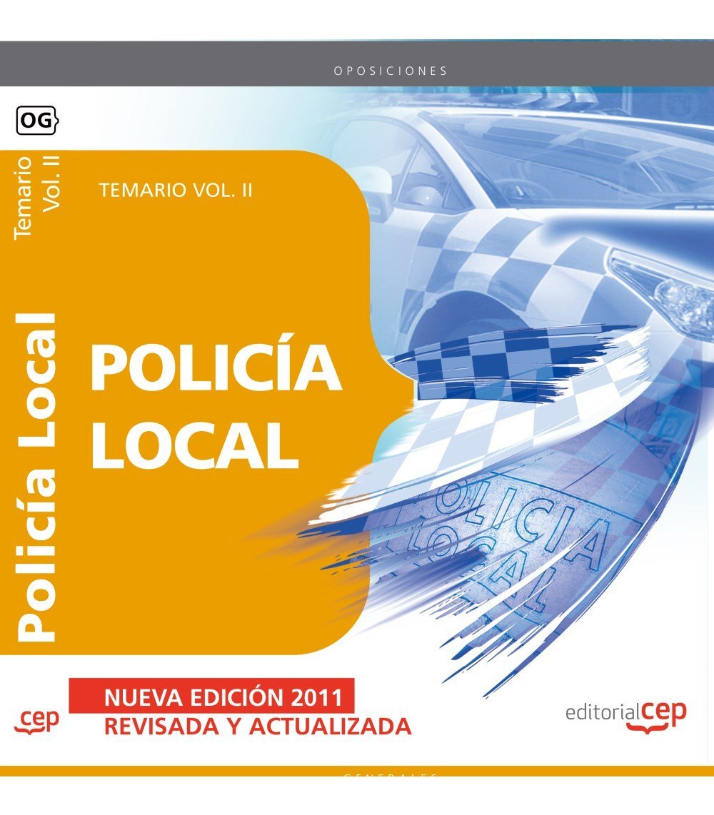 Policía Local. Temario Vol. II. (Colección 54) Education & Training