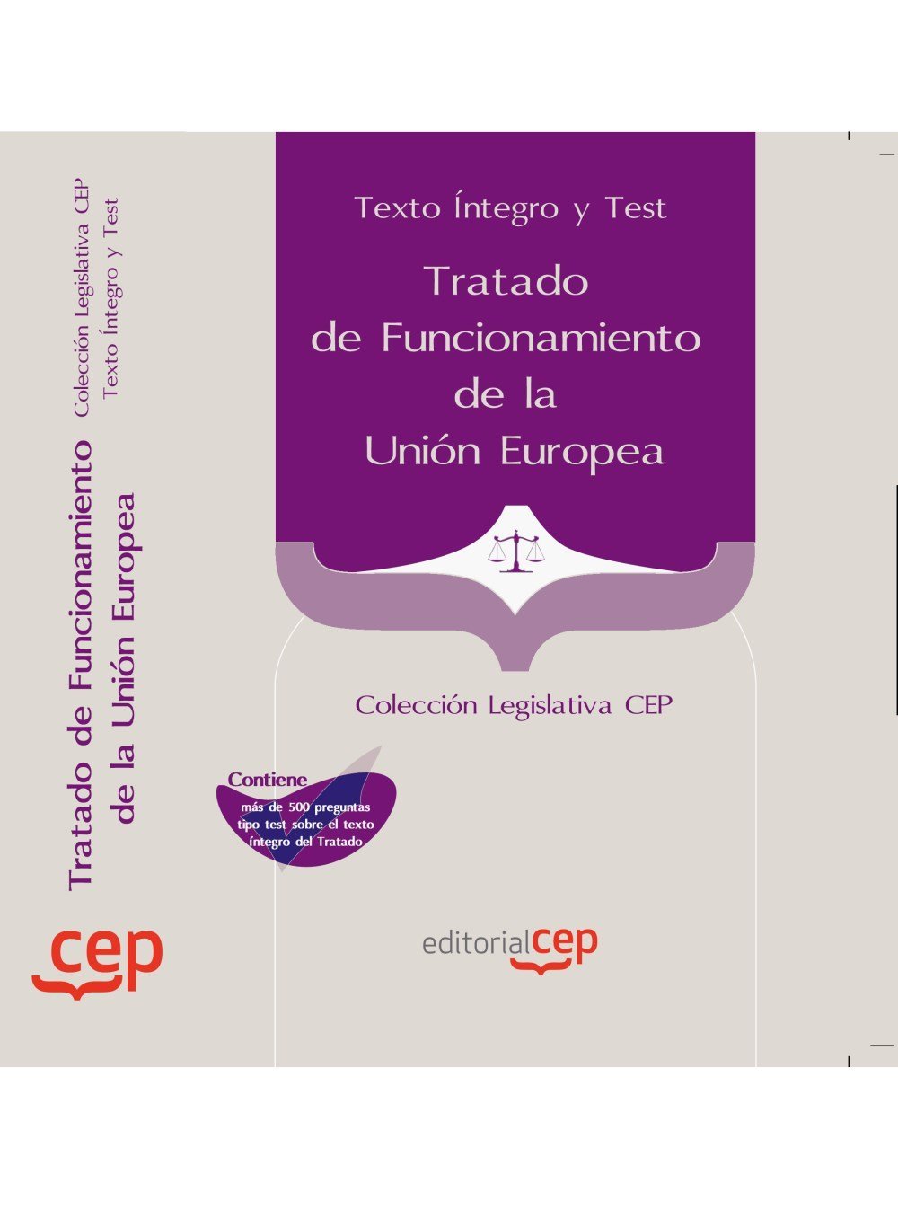 Tratado de Funcionamiento de la Unión Europea. Texto íntegro y test (Colección 1463) Law