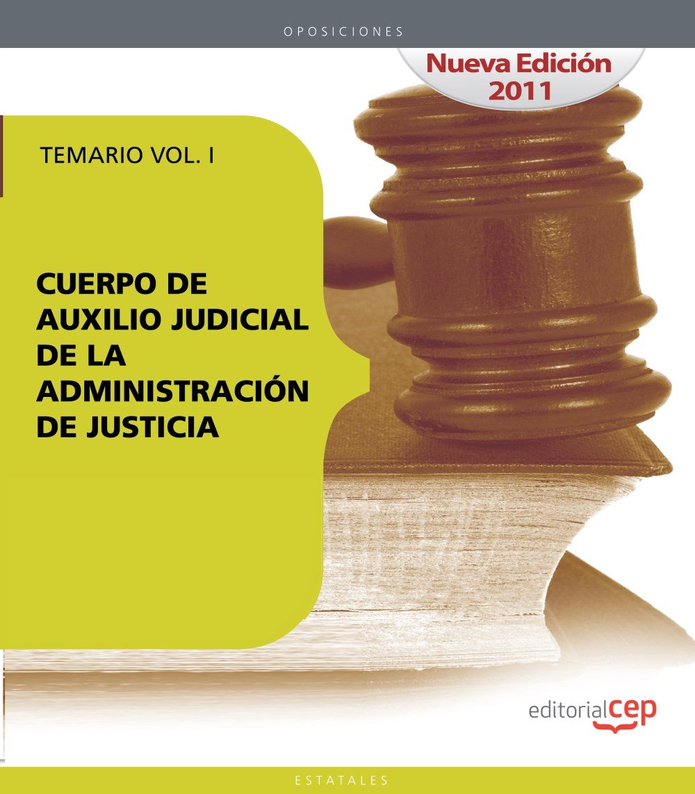 Cuerpo de Auxilio Judicial de la Administración de Justicia. Temario Vol. I. (Colección 3) Education & Training
