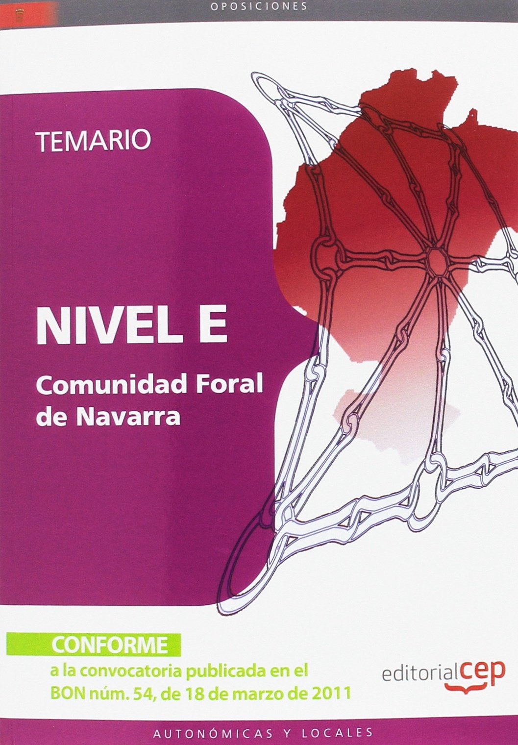 Nivel E, Comunidad Foral de Navarra. Temario (Colección 1616) Education & Training