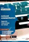 Auxiliar Administrativo, Agencia Valenciana de Salud. Test parte específica (Colección 630) Education & Training