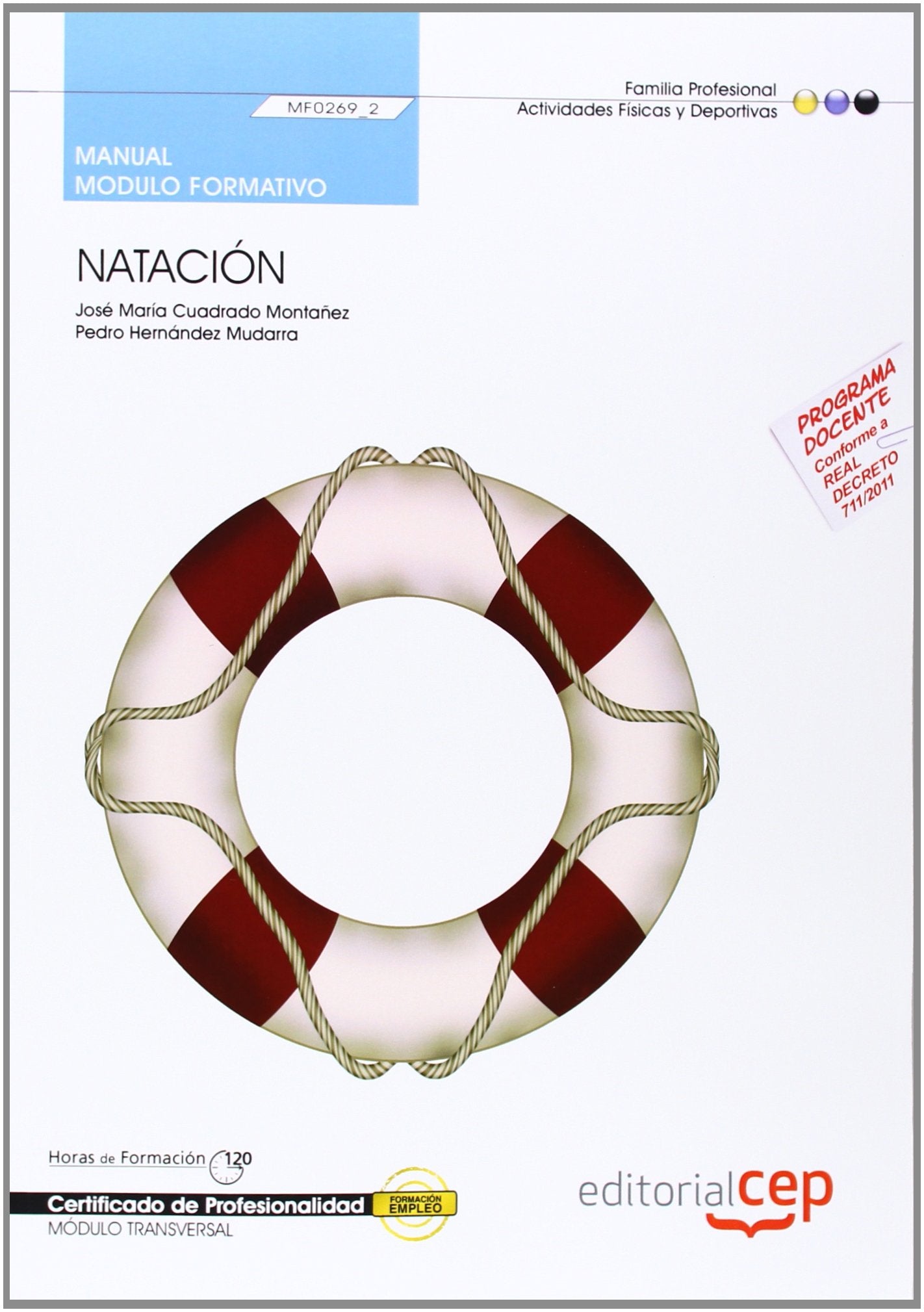 Manual de natación : certificados de profesionalidad book