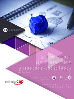 Elaboración de materiales y medios didácticos (SSCE060PO). Especialidades formativas Books