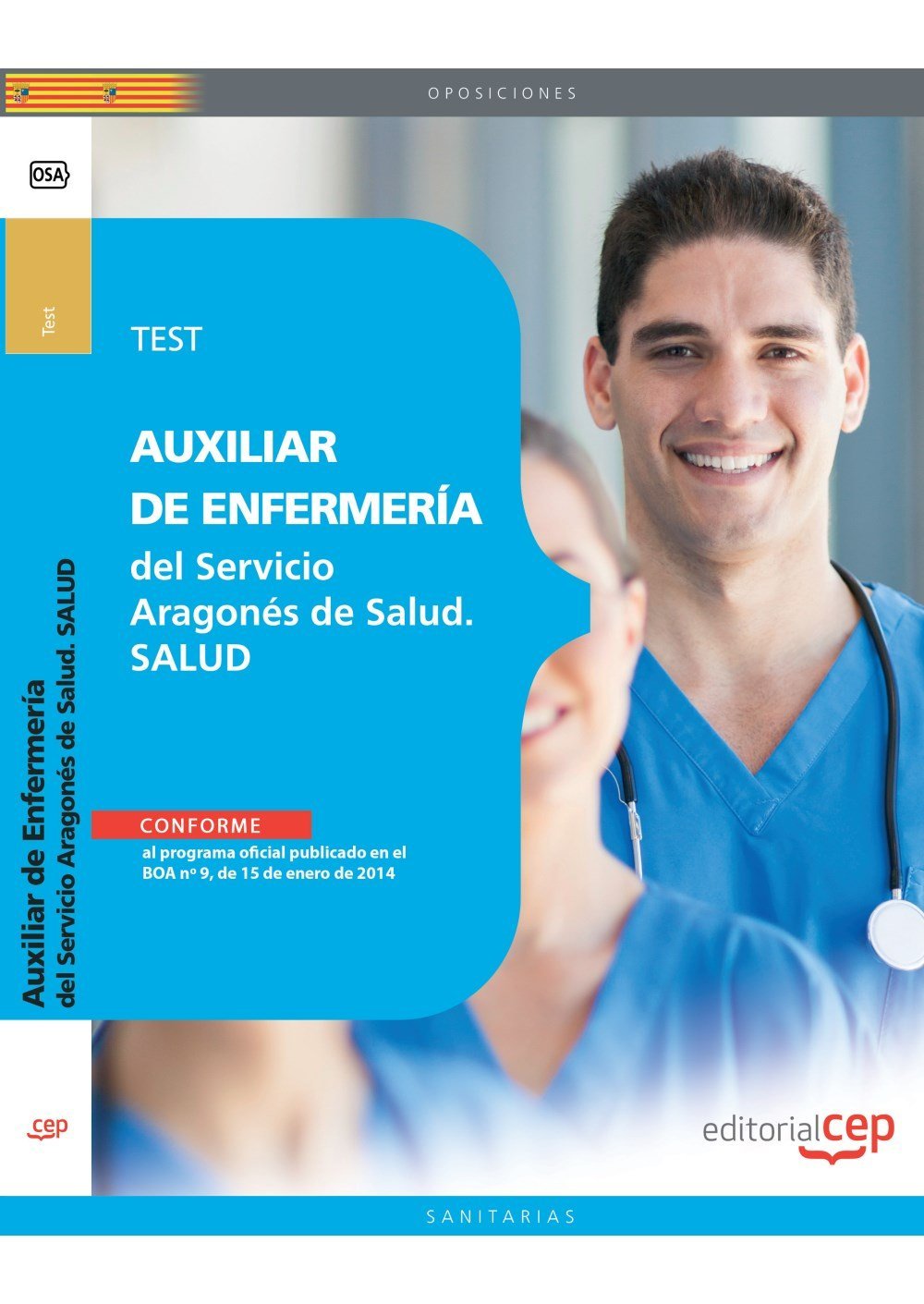 Test - Auxiliar De Enfermeria Del Servicio Aragones De Salud book